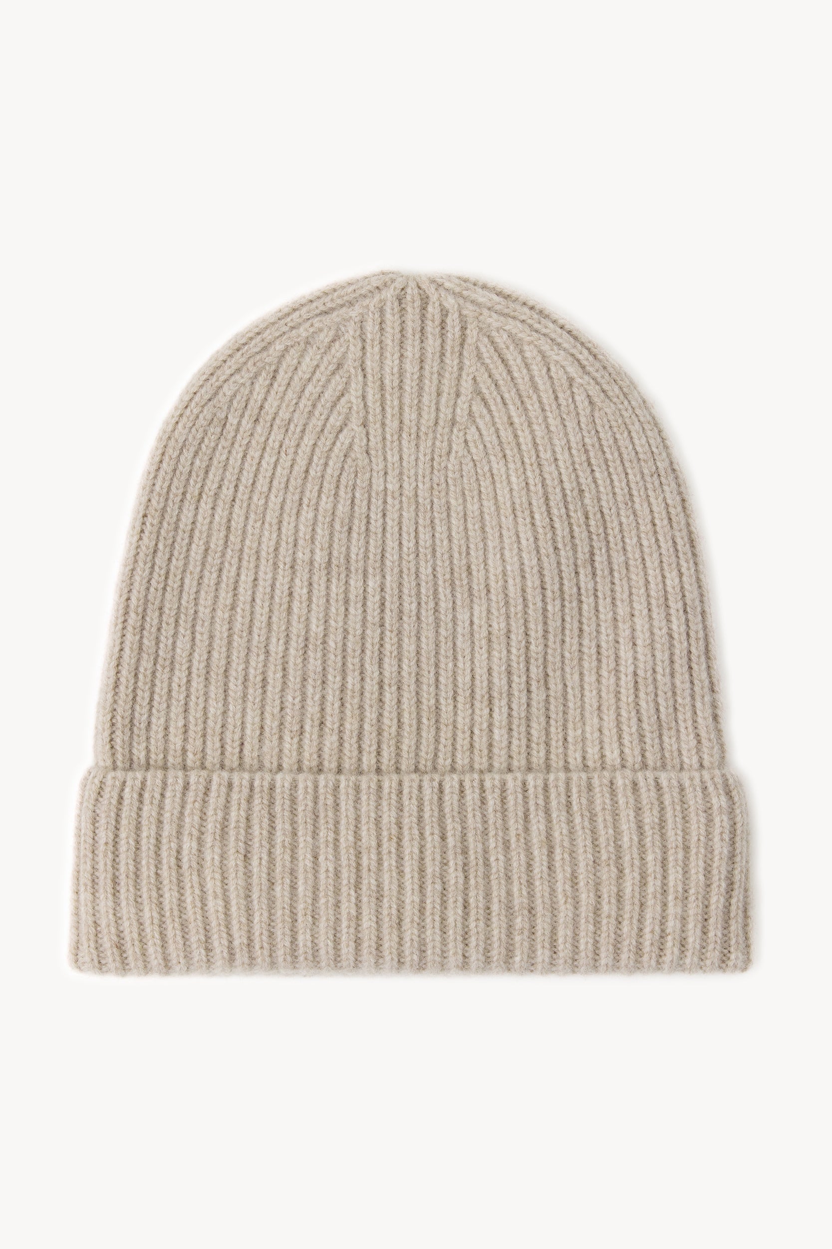 Merino wool beanie Beige PINXIT One size