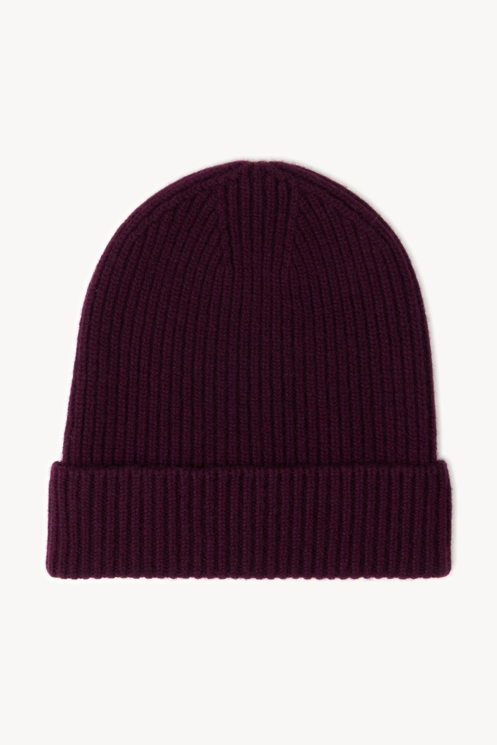Merino wool beanie Burgundy PINXIT One size
