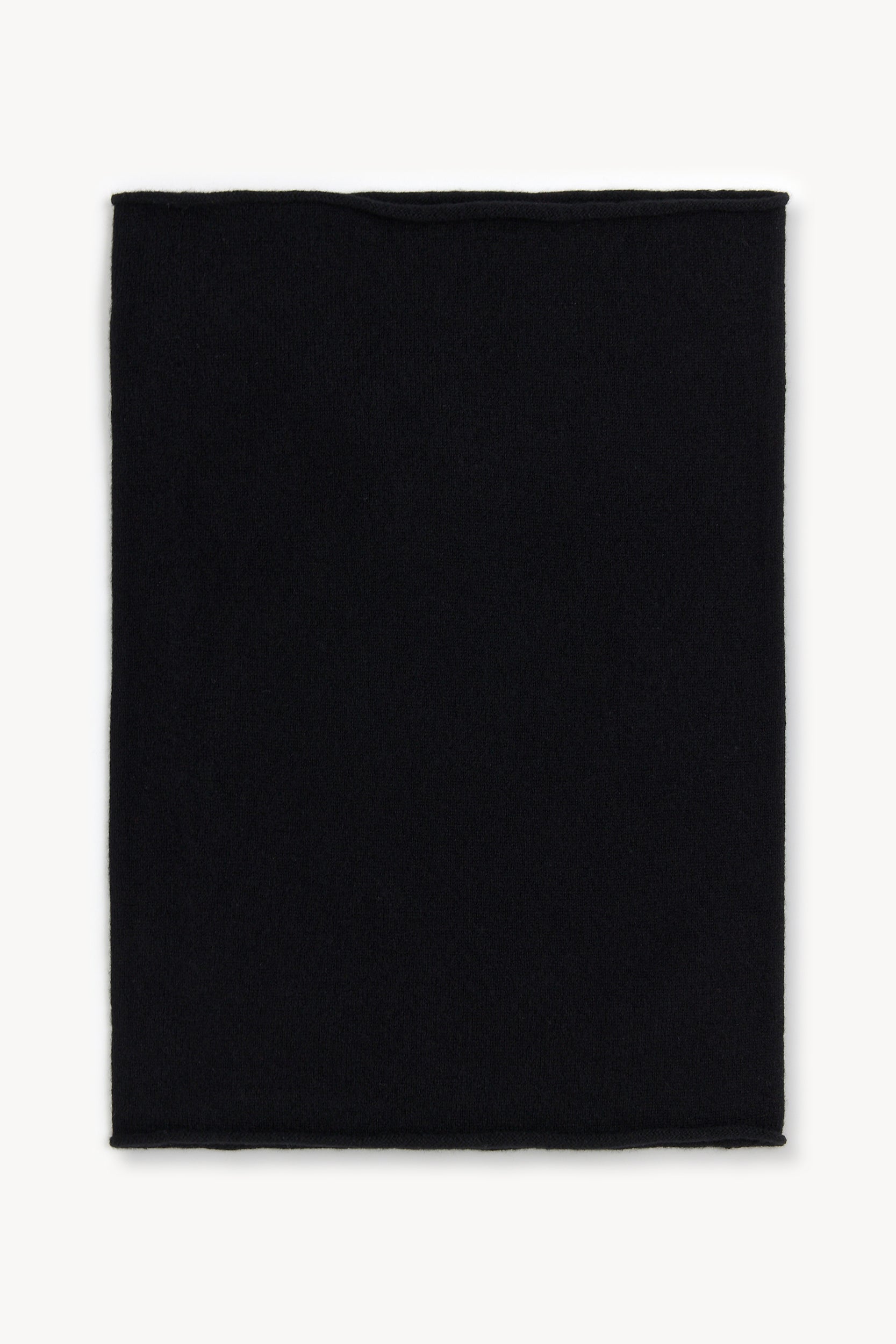 Merino wool snood Black PINXIT One size