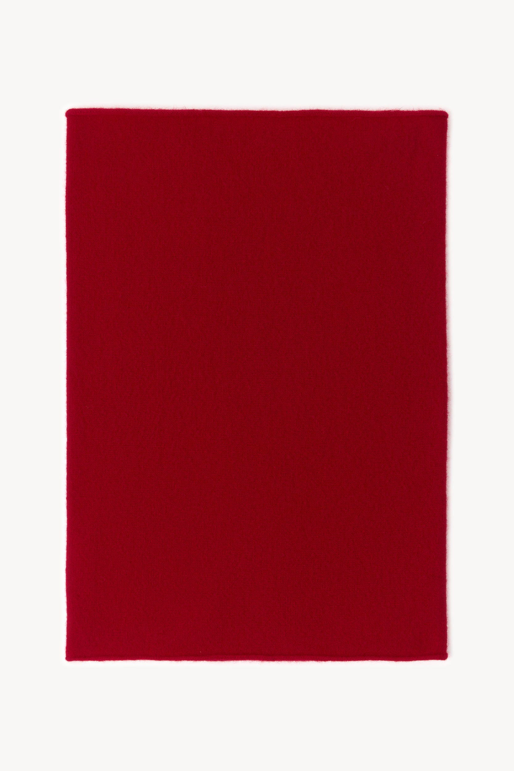 Merino wool snood Red PINXIT One size