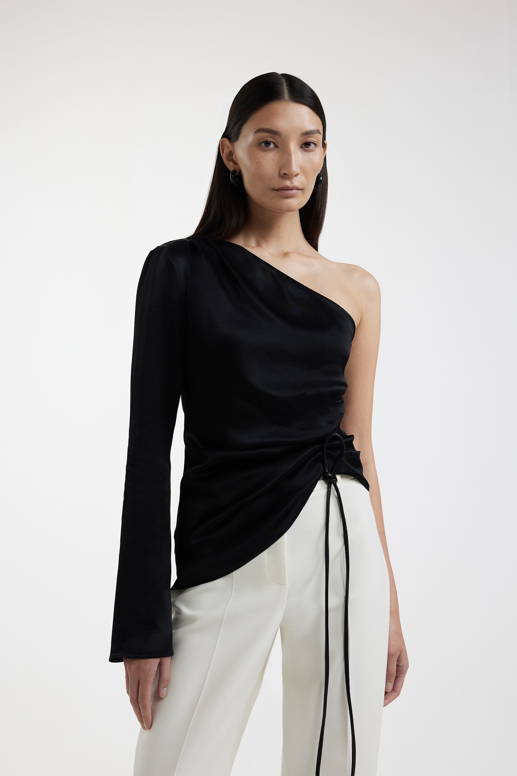 One-shoulder blouse PINXIT
