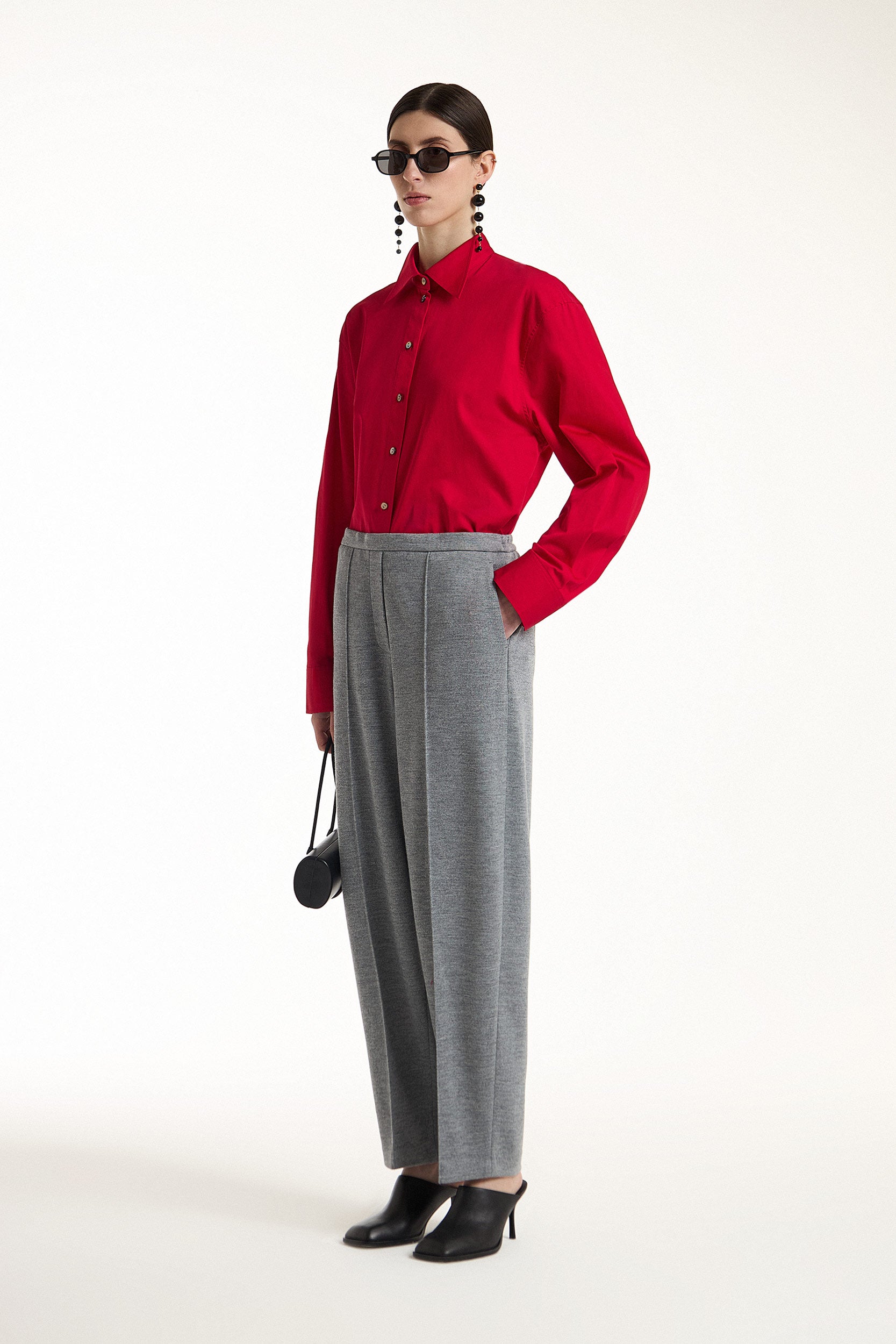 Loose-fit cotton shirt PINXIT