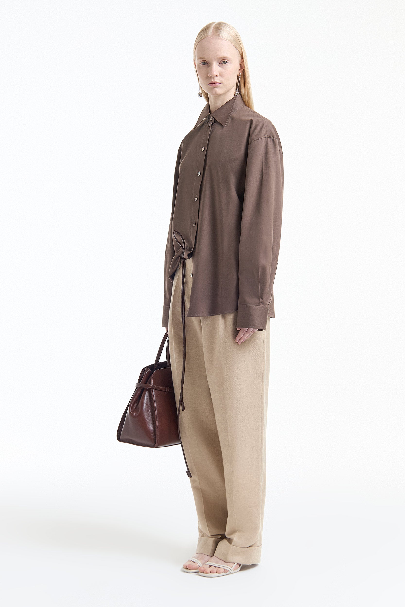 Loose-fit cotton shirt PINXIT