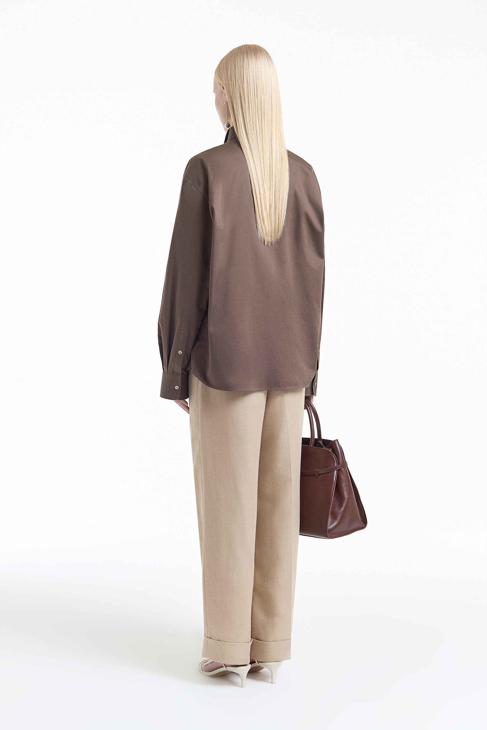 Loose-fit cotton shirt PINXIT