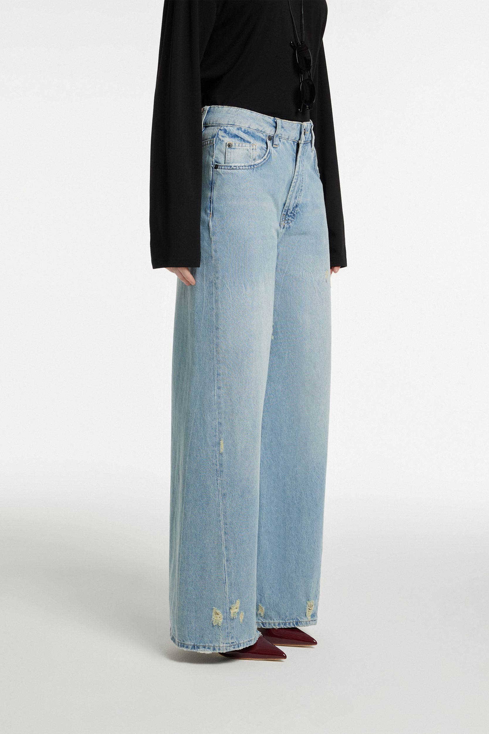 Super wide leg jeans PINXIT