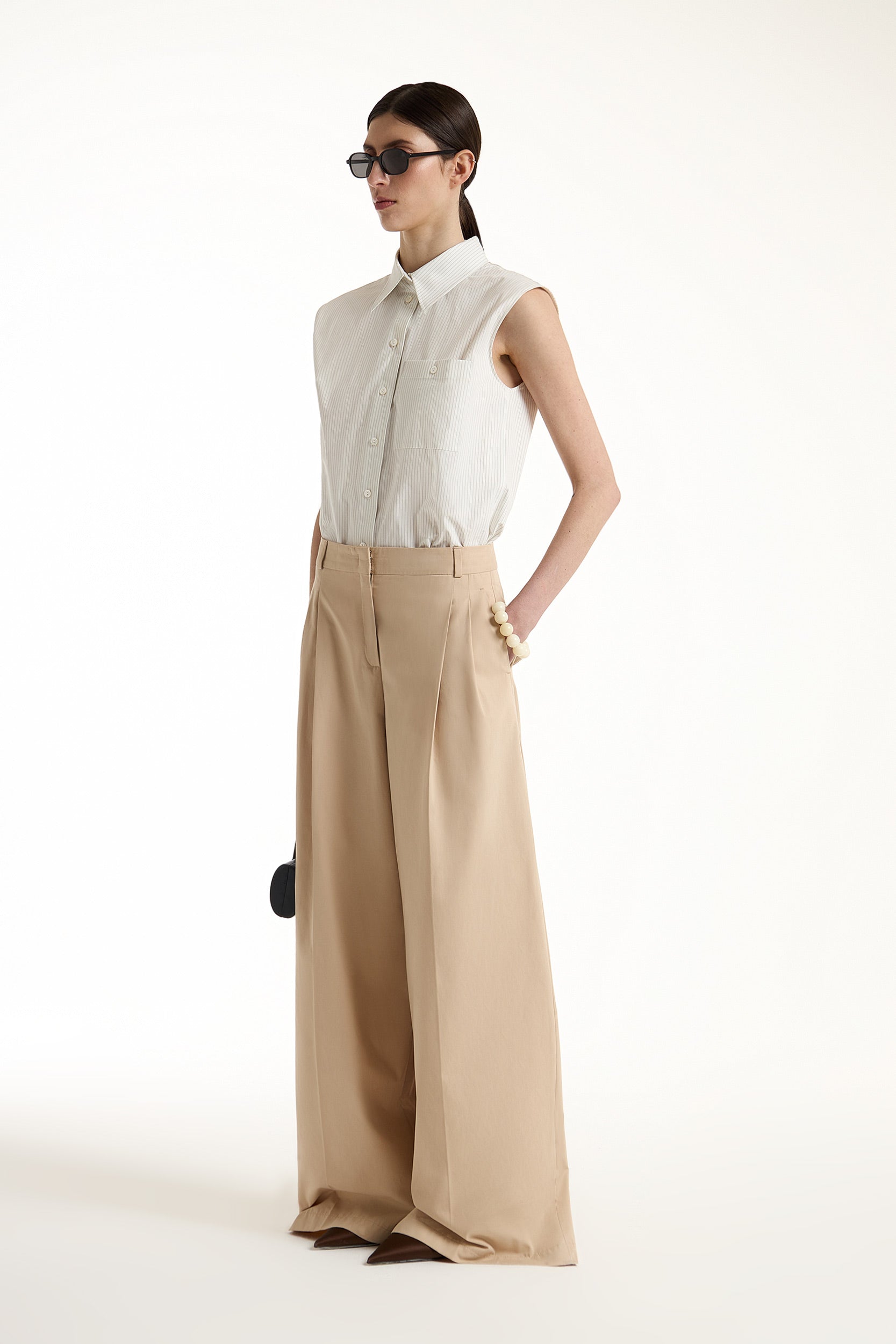 Cotton loose-fit trousers PINXIT