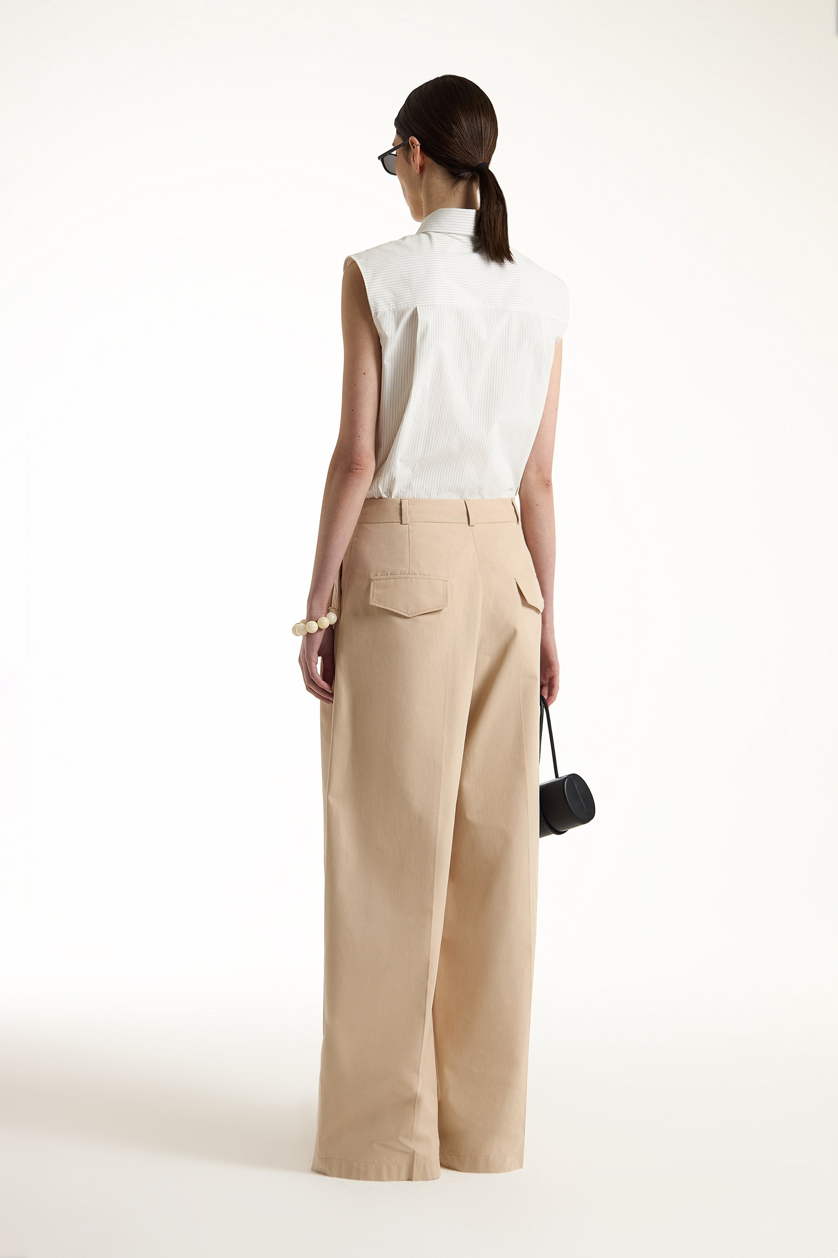 Cotton loose-fit trousers PINXIT