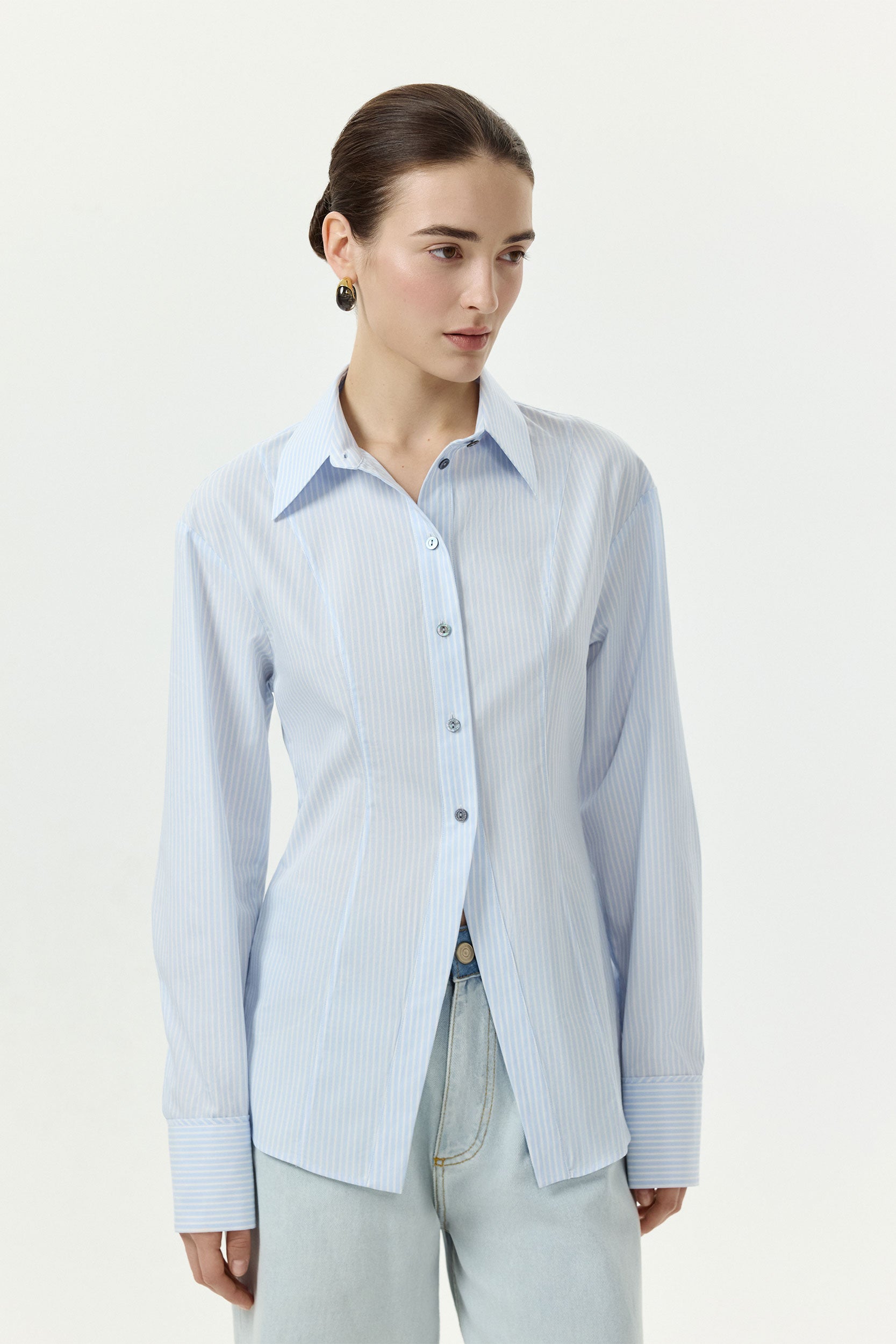 Striped fitted shirt PINXIT