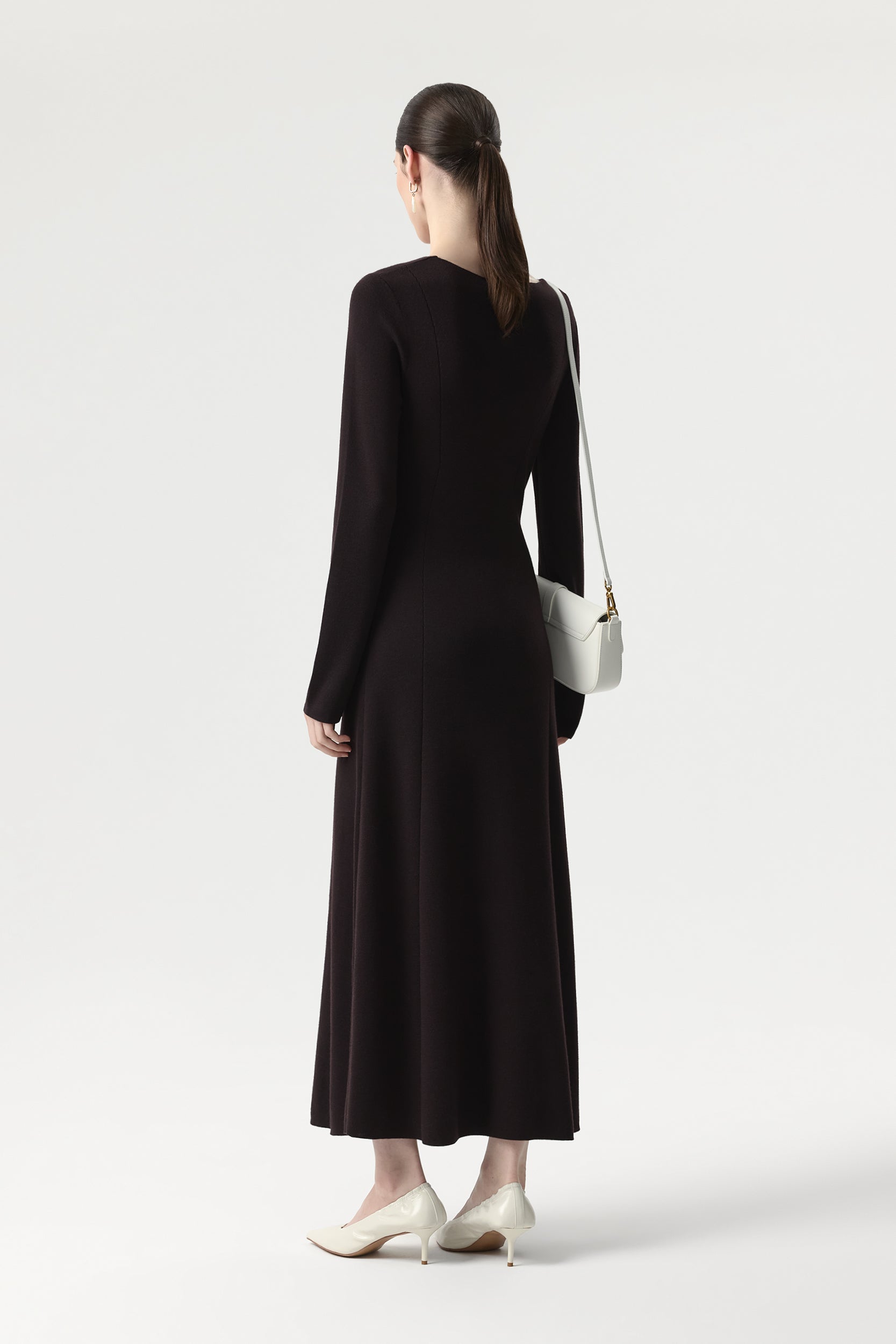 Merino wool maxi dress PINXIT