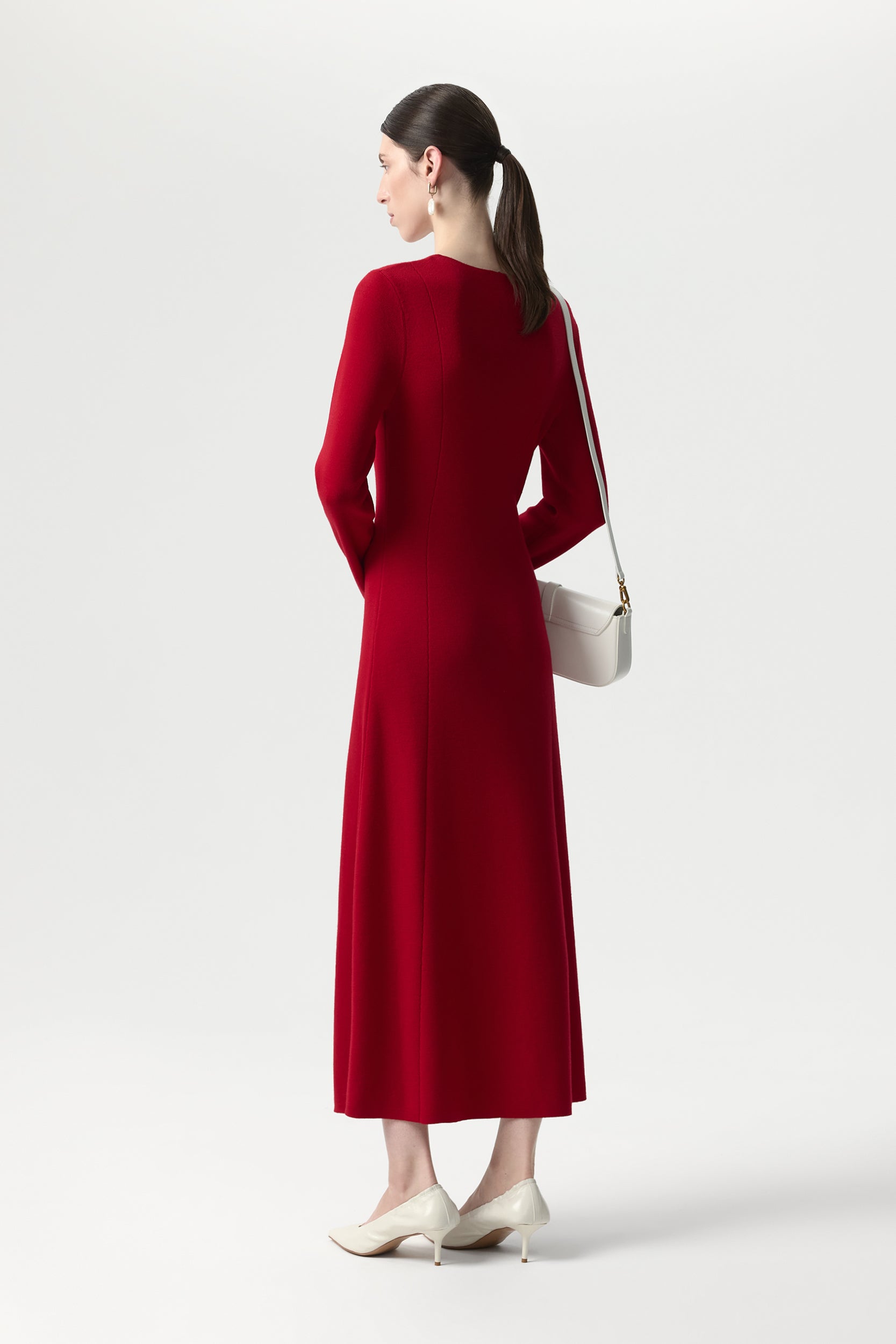 Merino wool maxi dress PINXIT