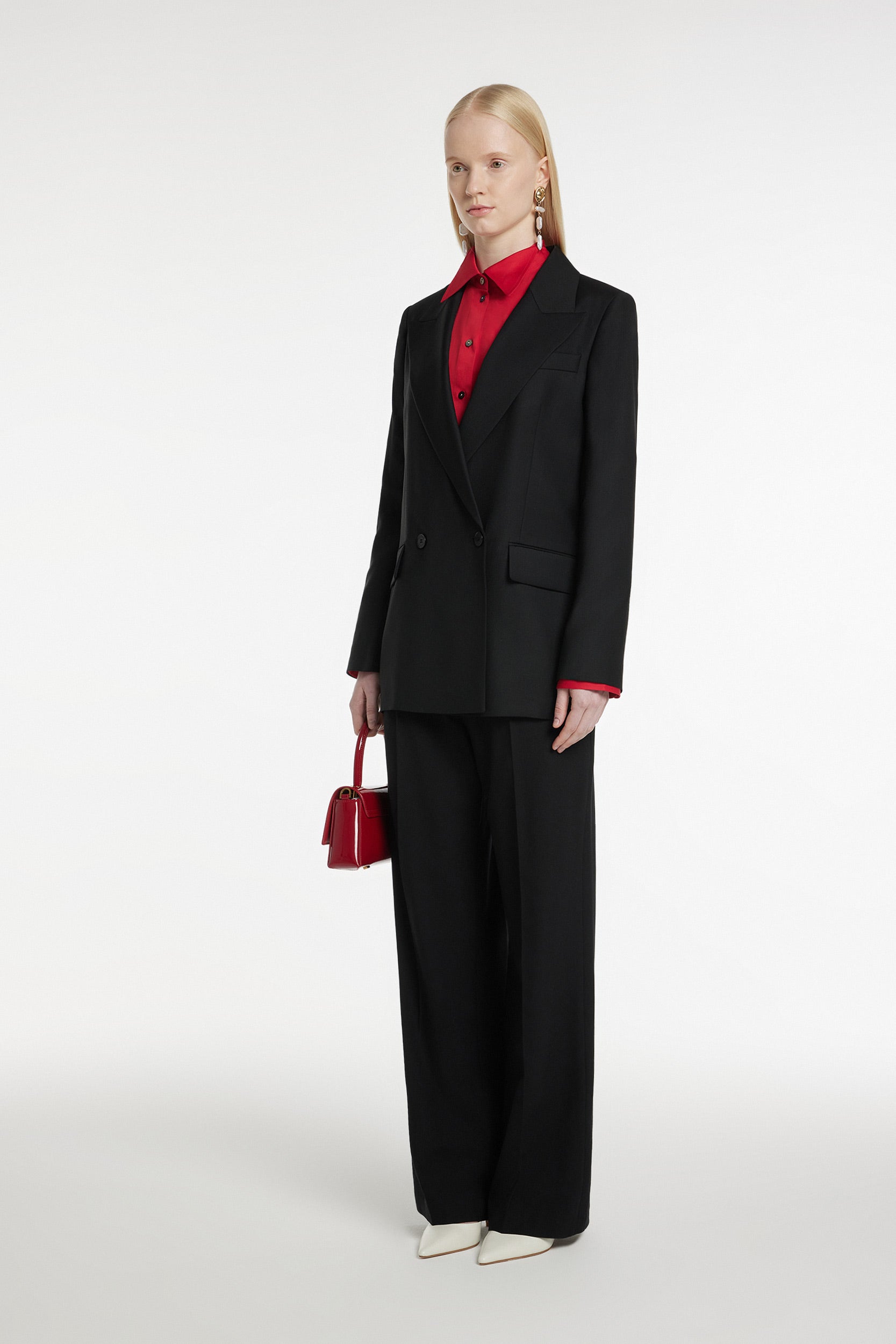 Straight-fit double-breasted blazer PINXIT