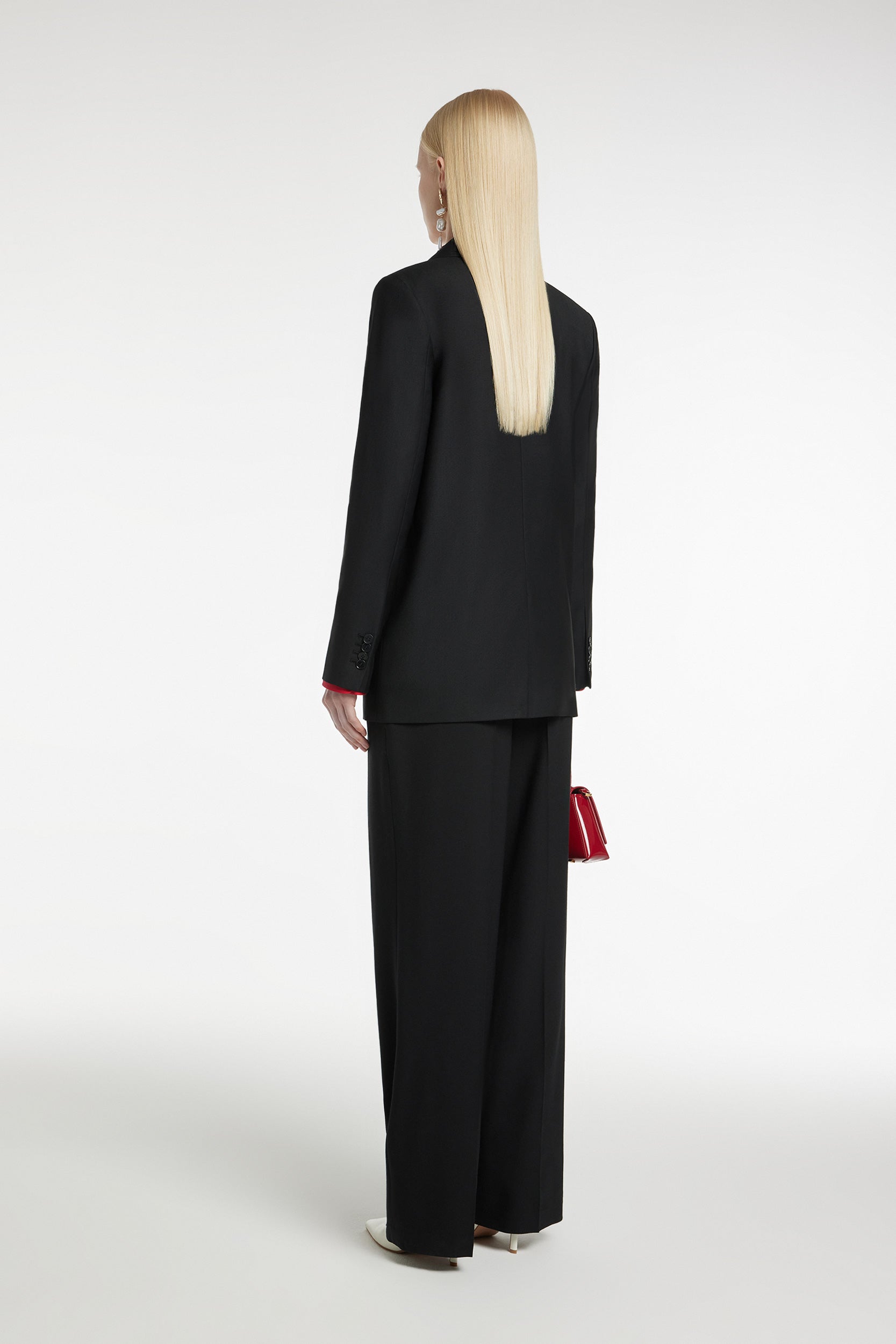 Straight-fit double-breasted blazer PINXIT
