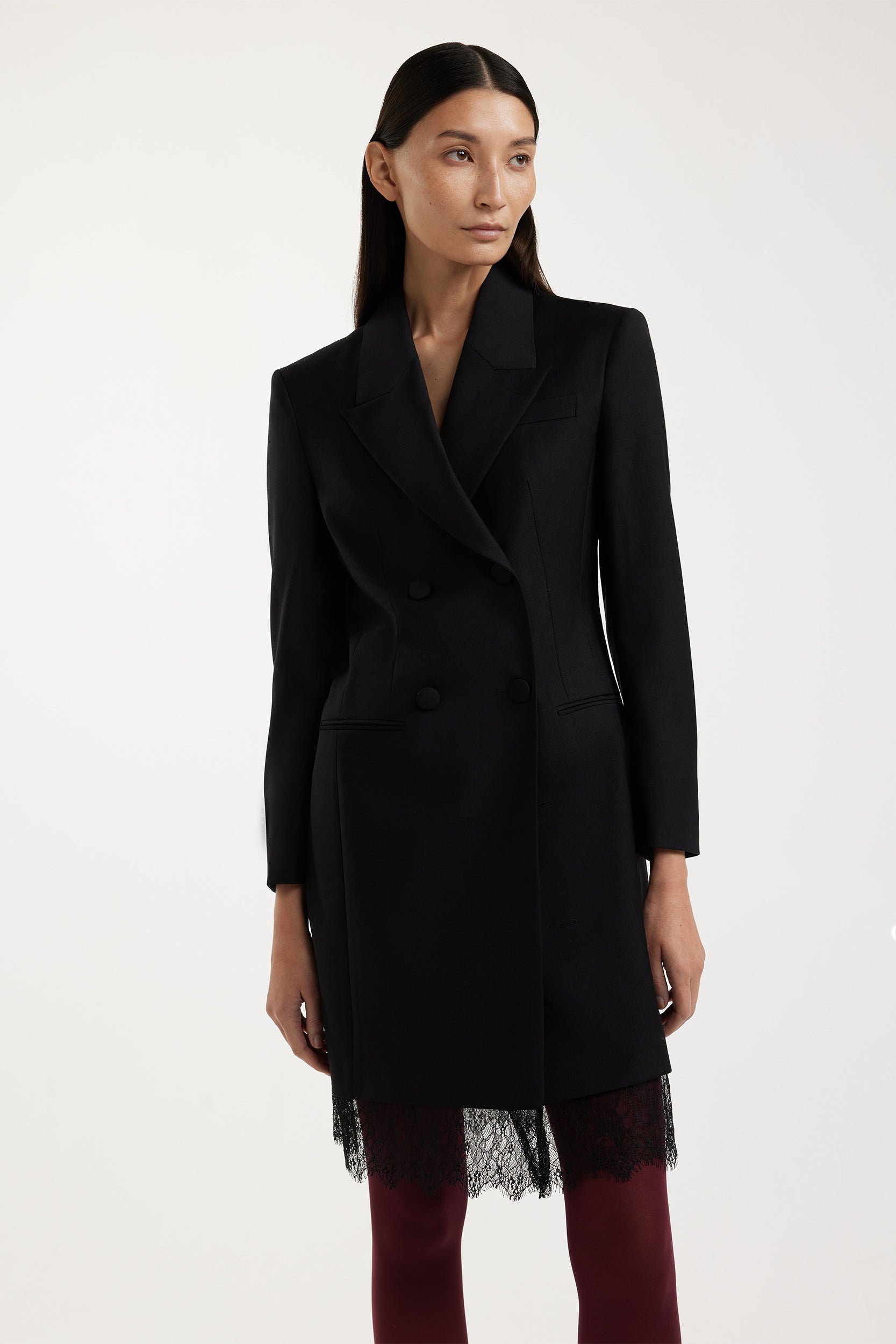 Blazer dress with lace PINXIT