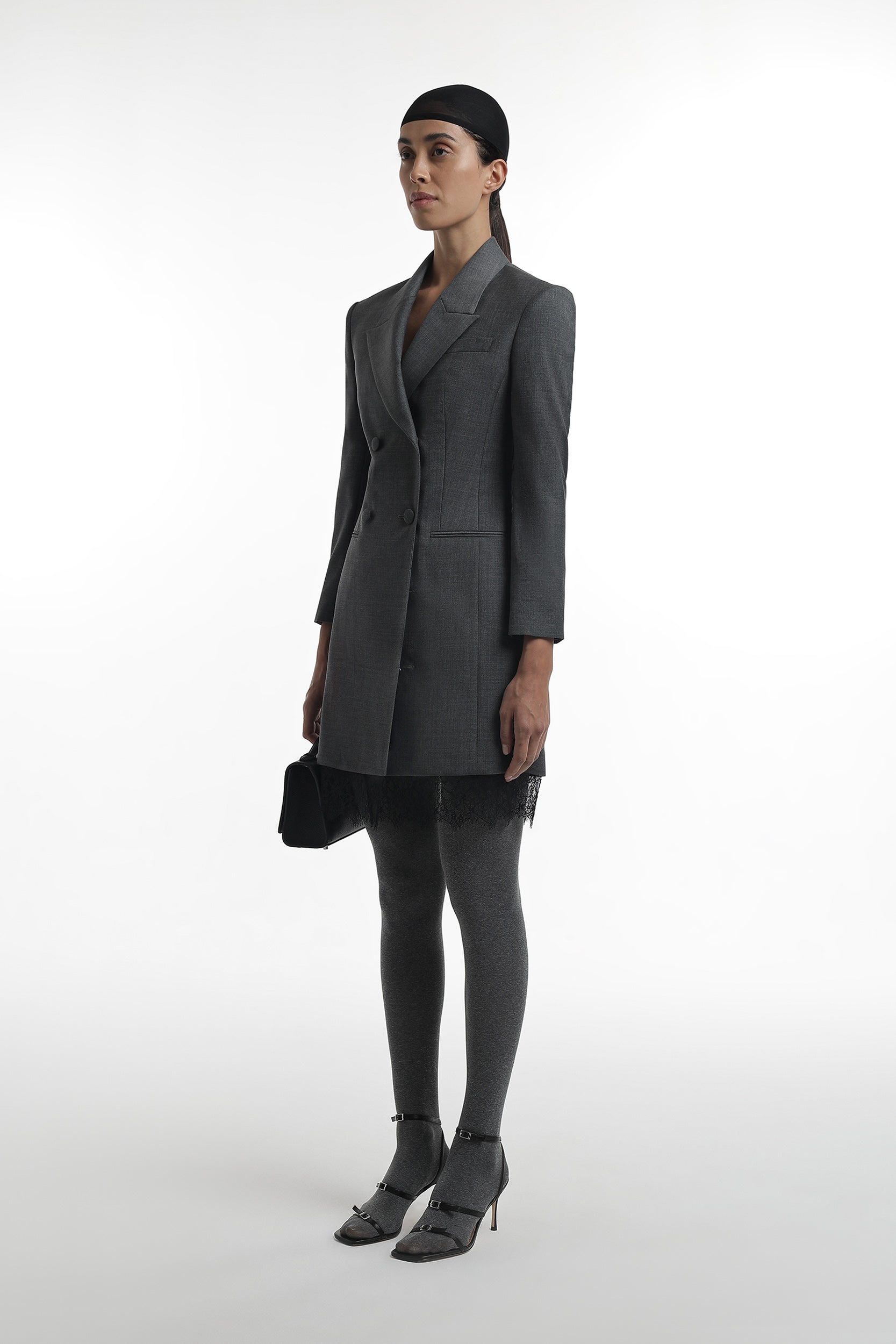 Blazer dress with lace PINXIT