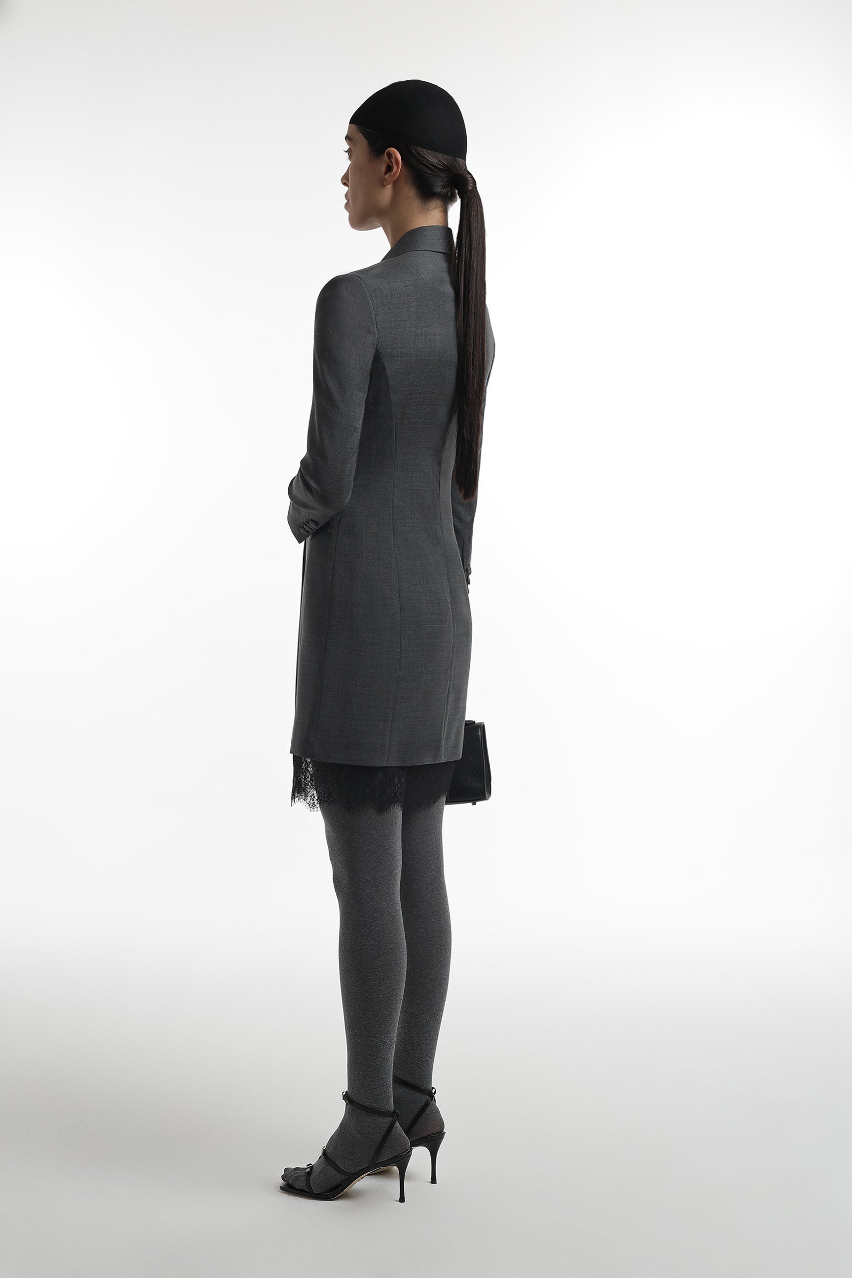 Blazer dress with lace PINXIT