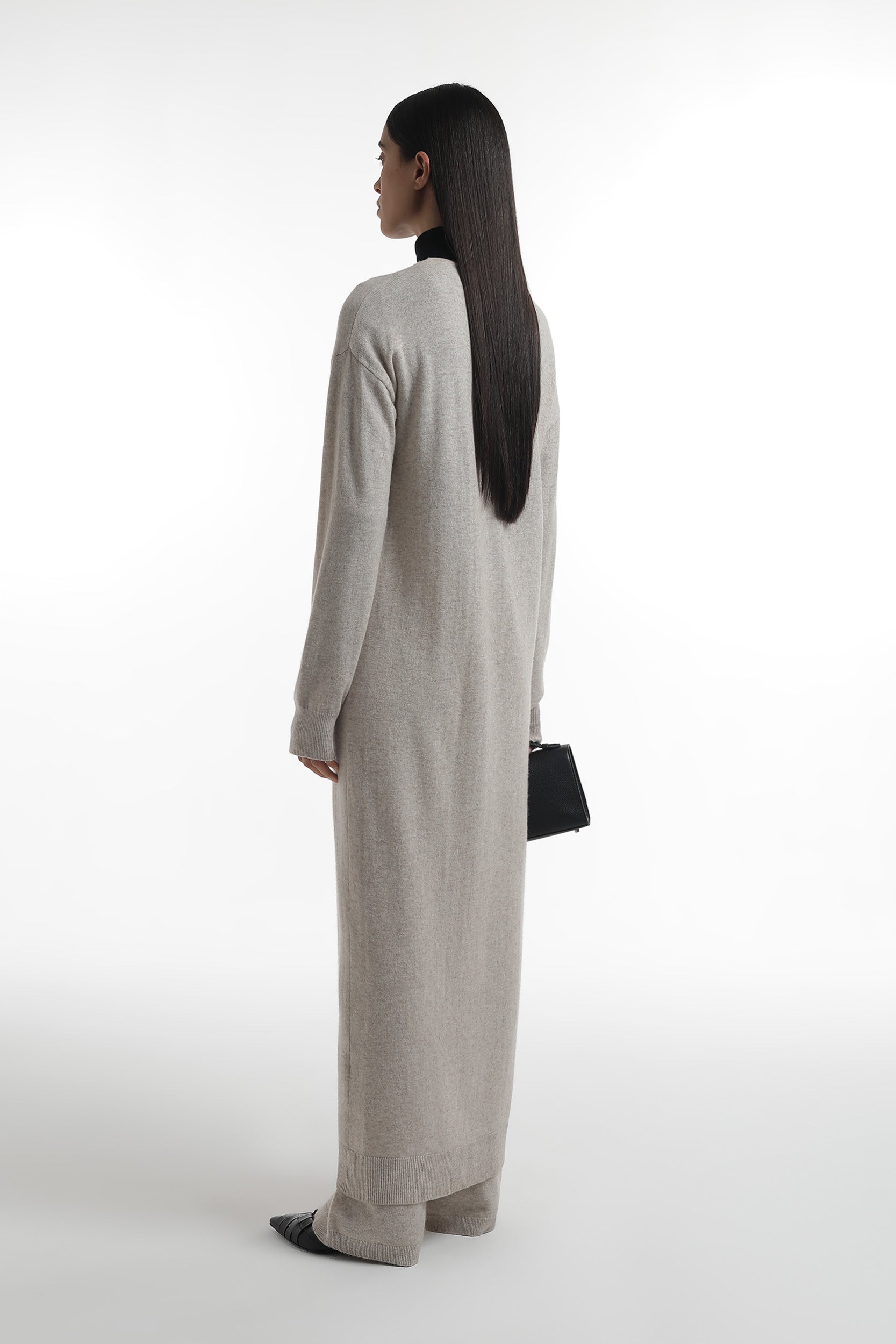 Wool and cashmere maxi cardigan PINXIT