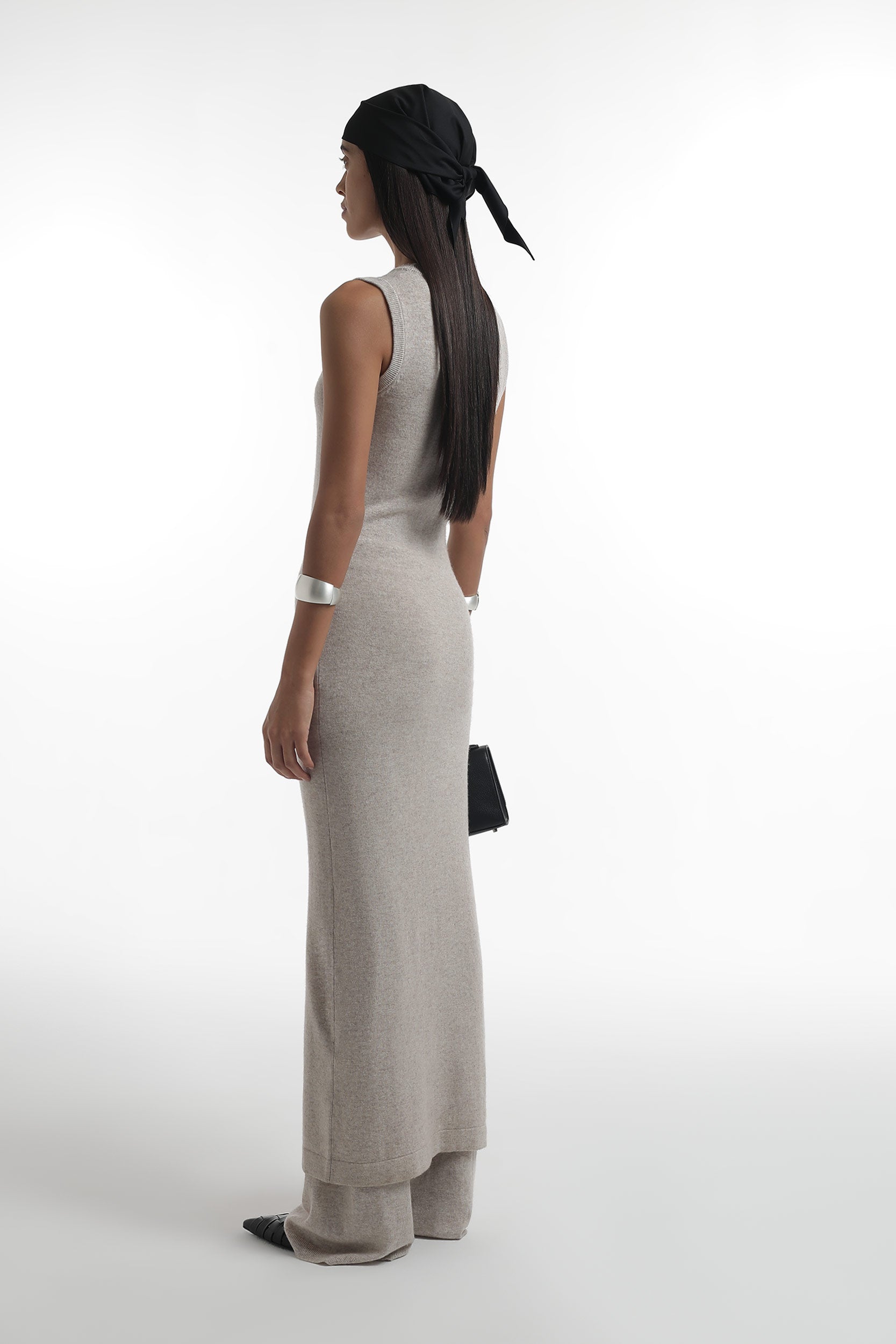 Wool and cashmere maxi dress PINXIT