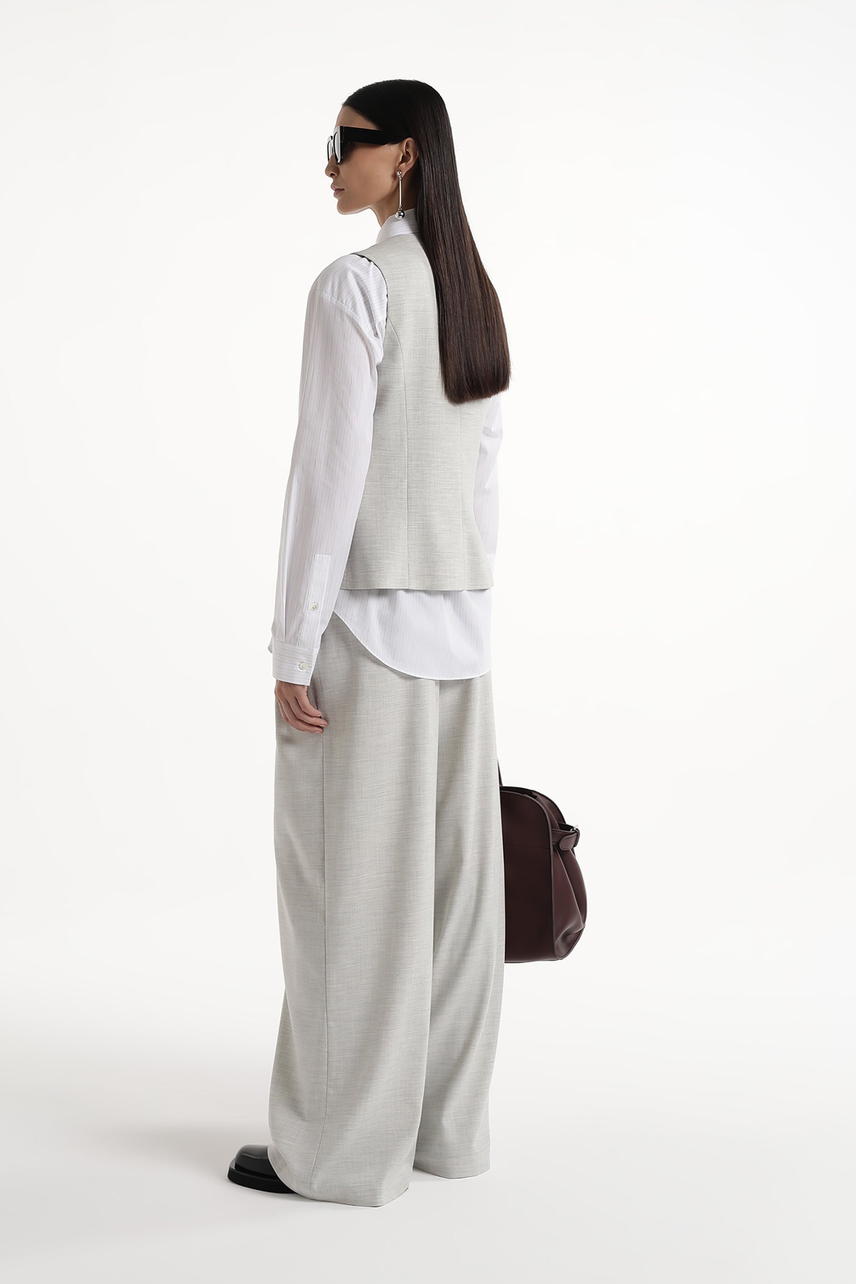 Drawsting loose-fit trousers PINXIT