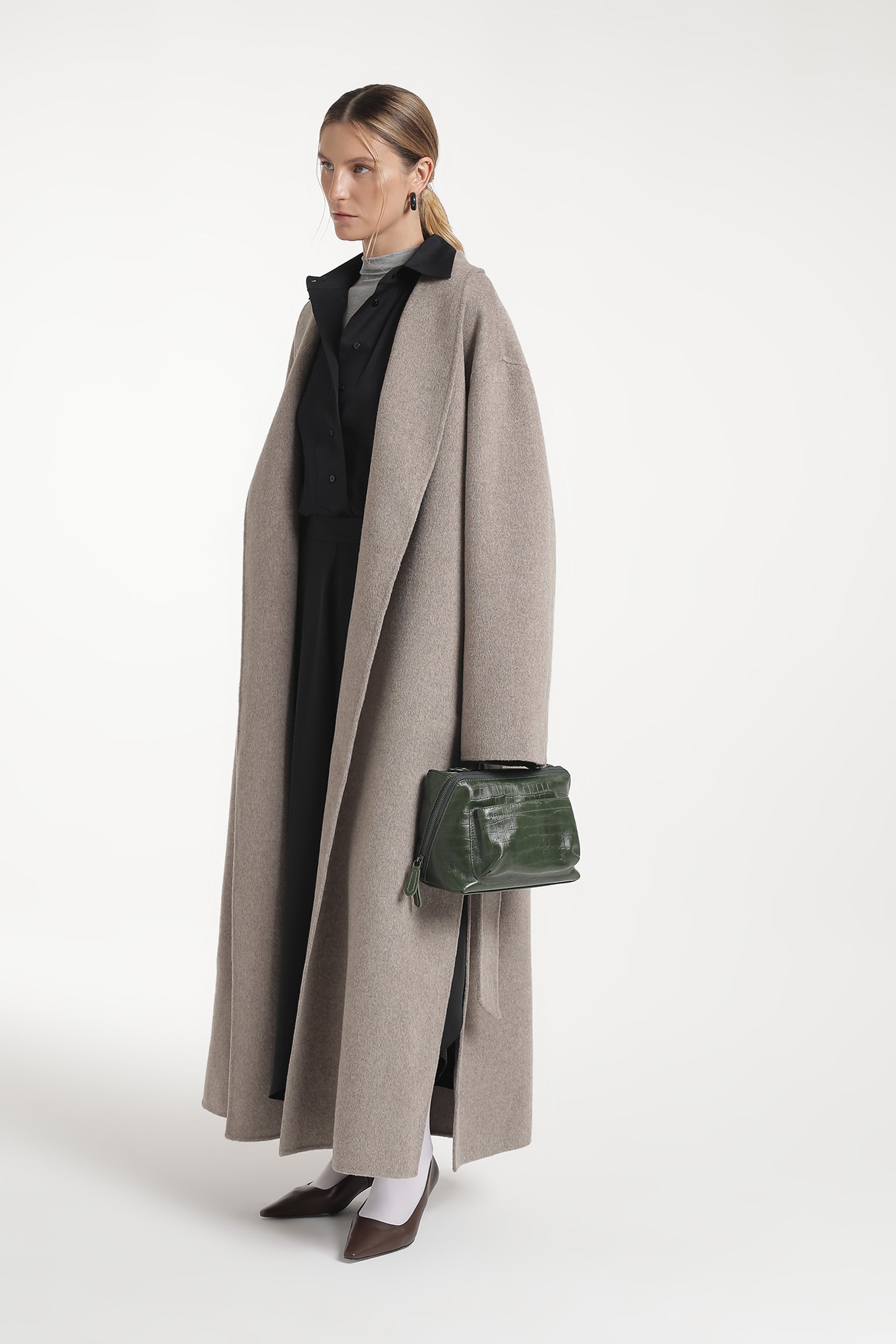 Double-faced wool coat PINXIT