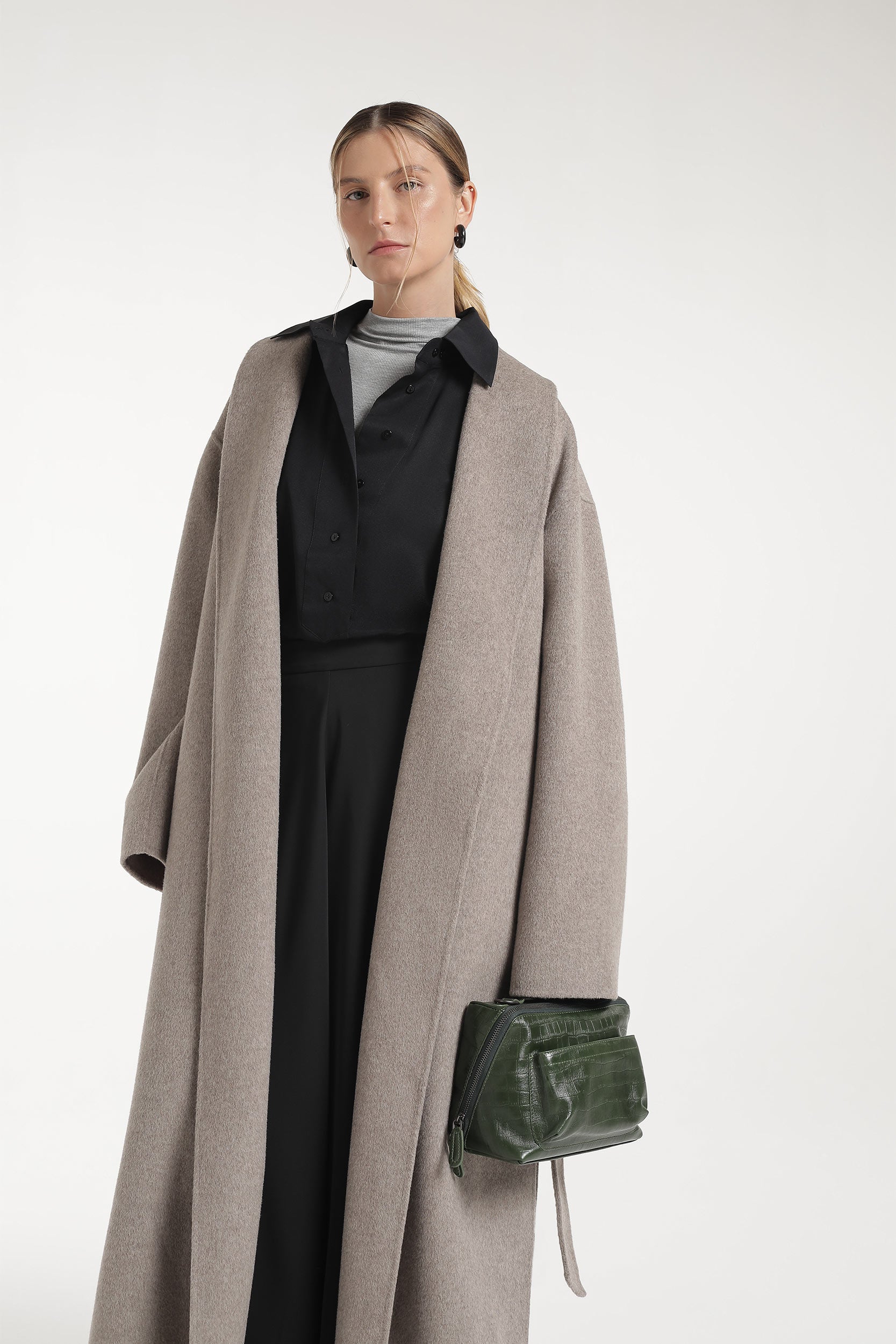 Double-faced wool coat PINXIT