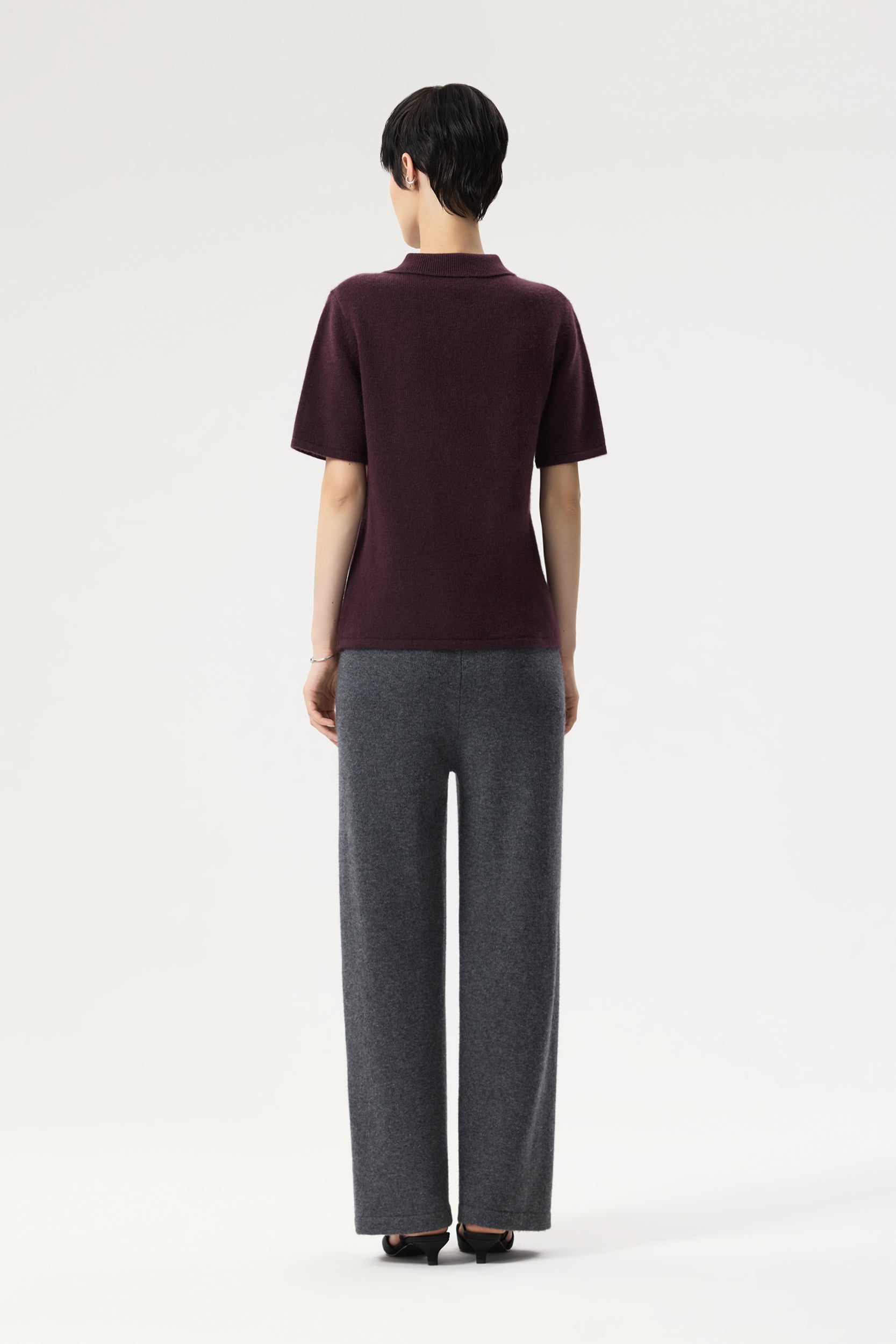 Knit cashmere polo PINXIT
