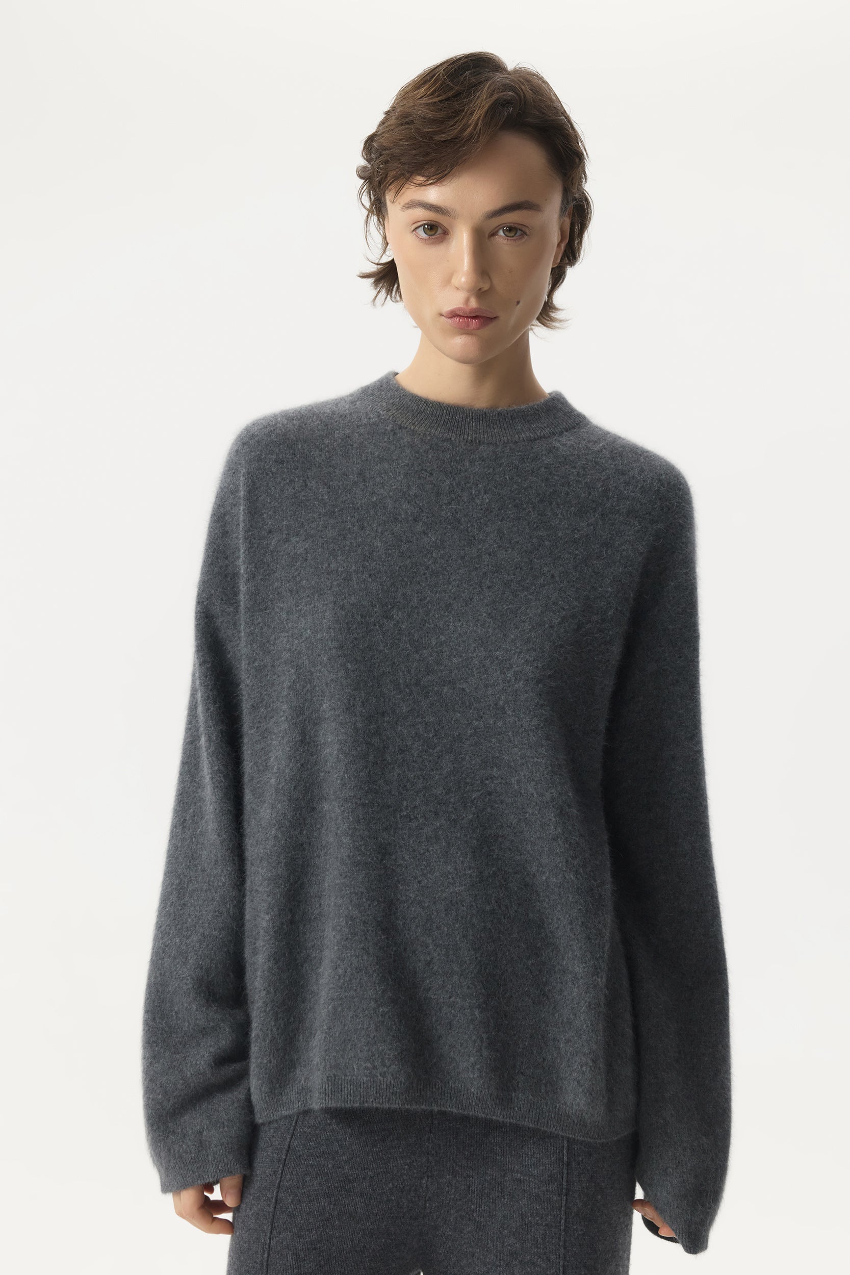 Raccoon wool and angora jumper PINXIT