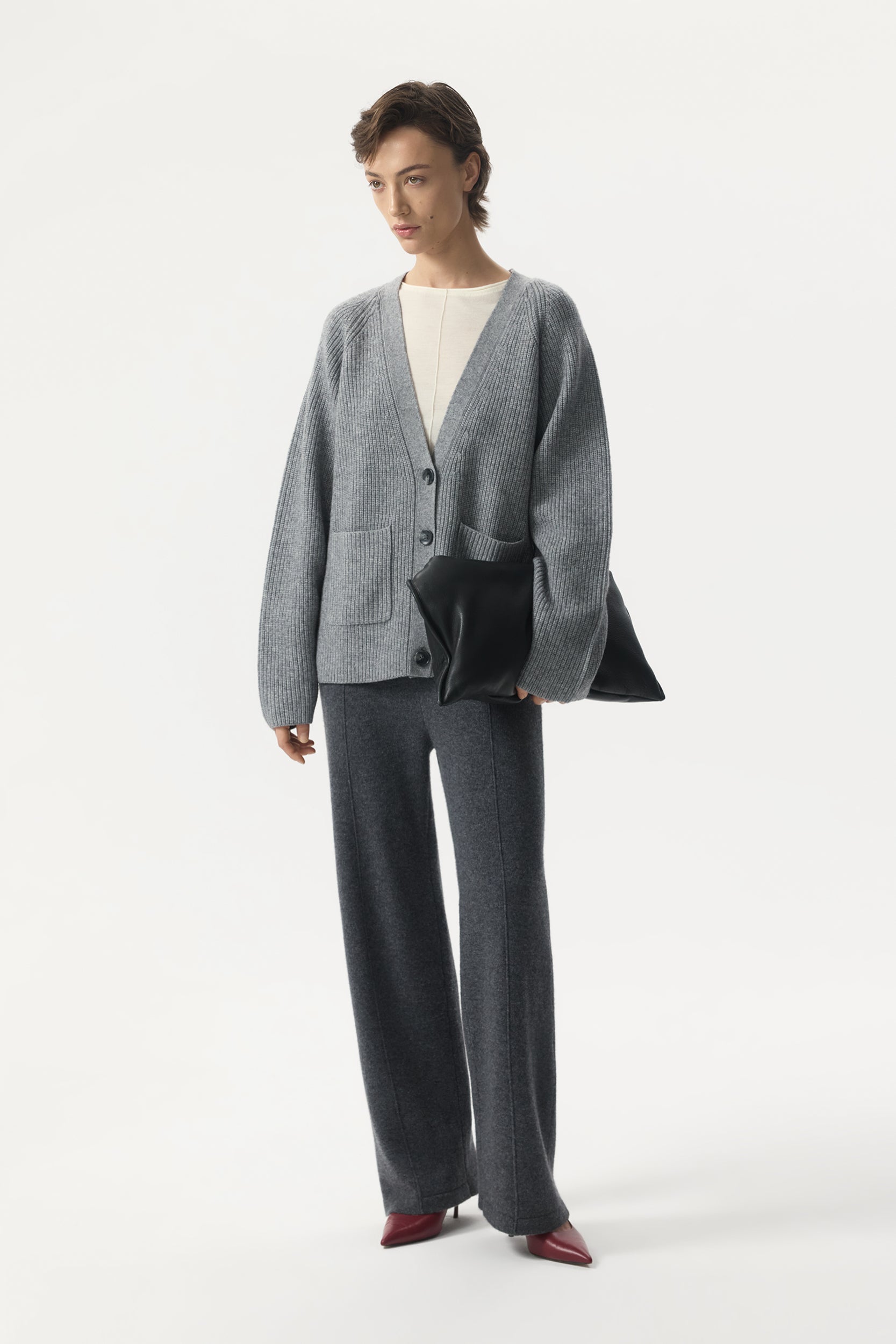 Wool and cashmere cardigan PINXIT