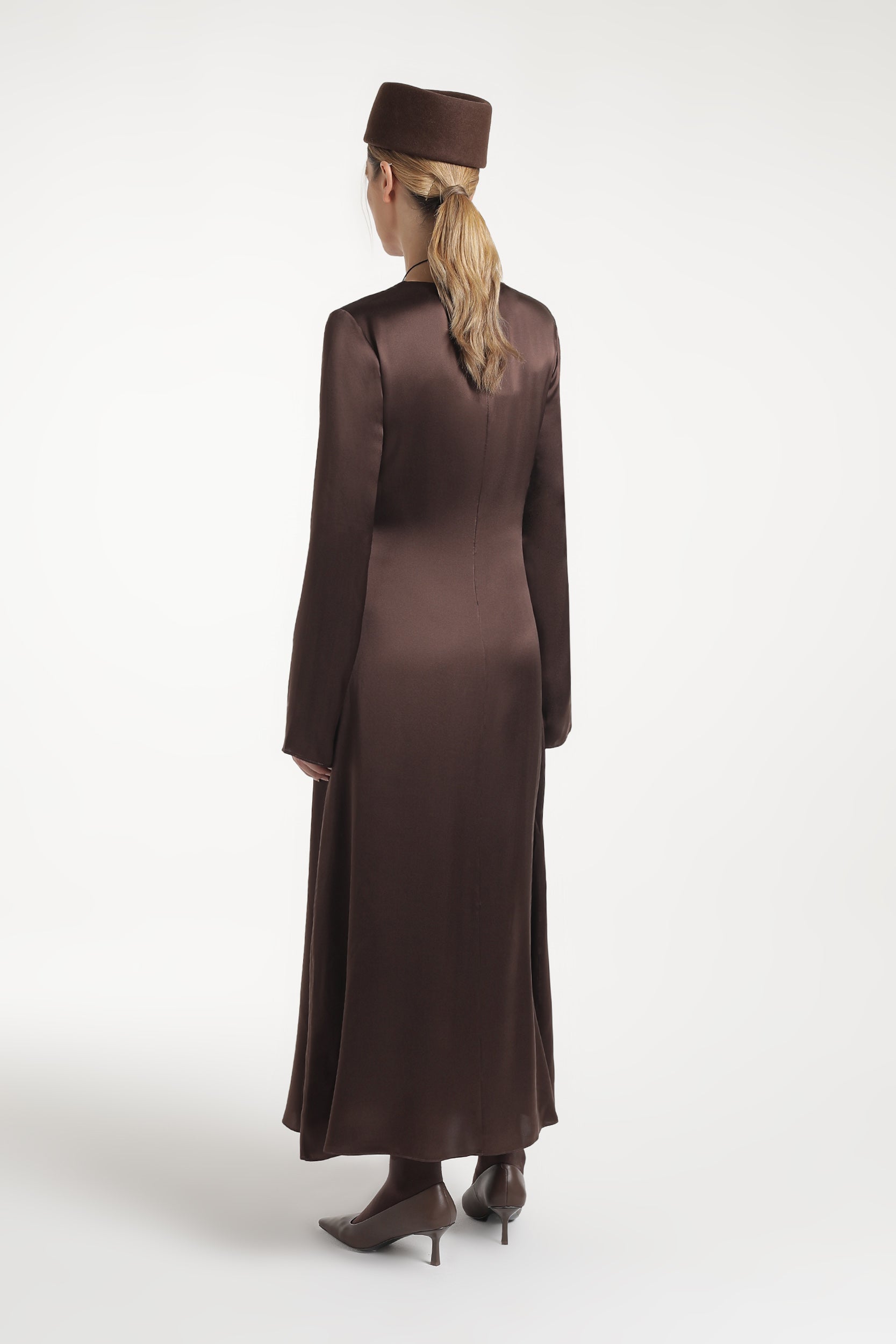 100% silk maxi dress PINXIT