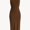 Knit maxi dress Caramel PINXIT XS