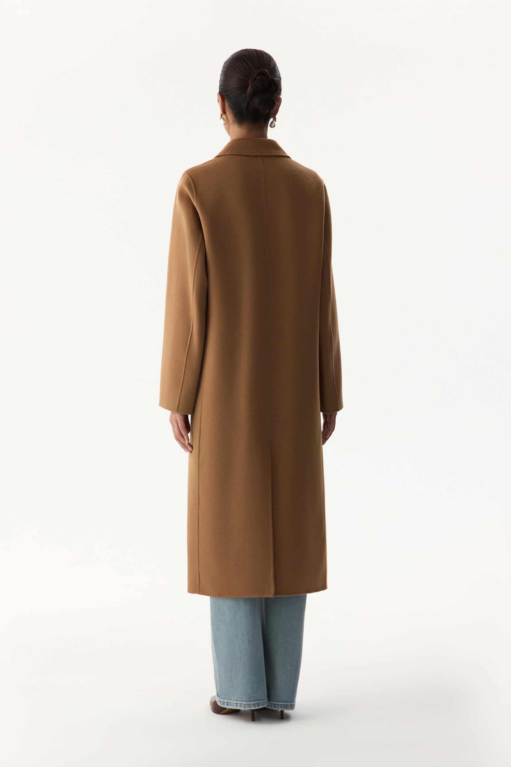 Double-breasted coat with wool PINXIT