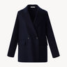 Blazer-style car coat (164 cm) Dark navy PINXIT S