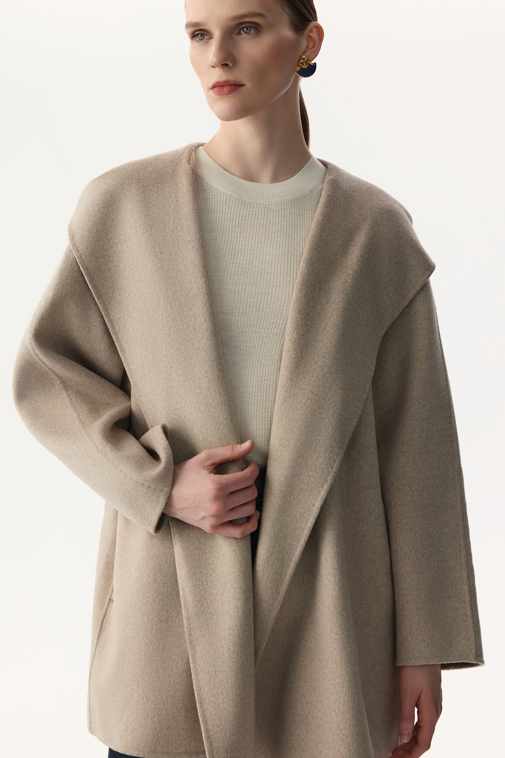 Car coat with hood PINXIT