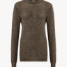 Mohair and sequin jumper Chocolate PINXIT XS
