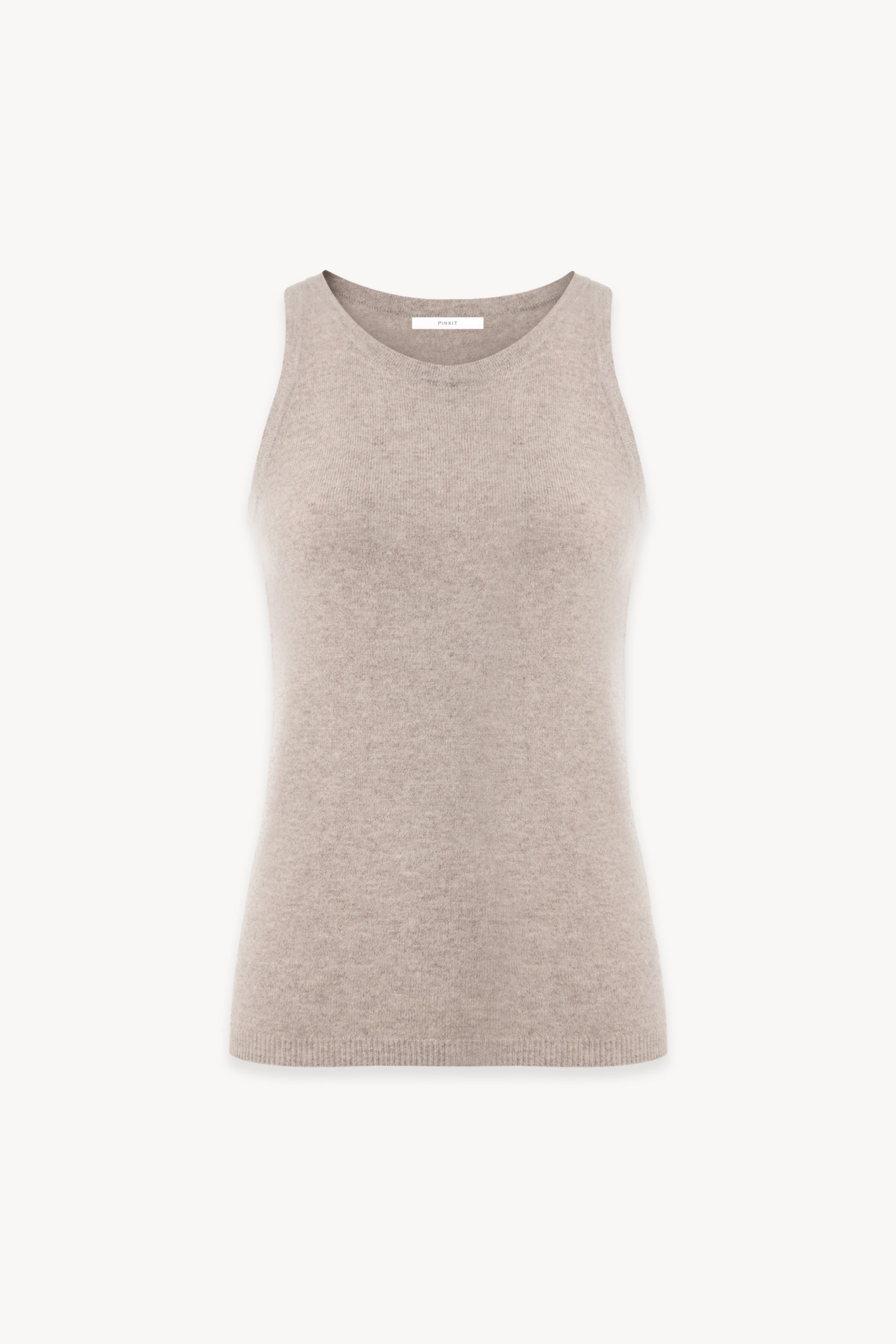 Merino wool top Beige PINXIT XS