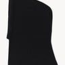 Merino wool hood-scarf Black PINXIT One size