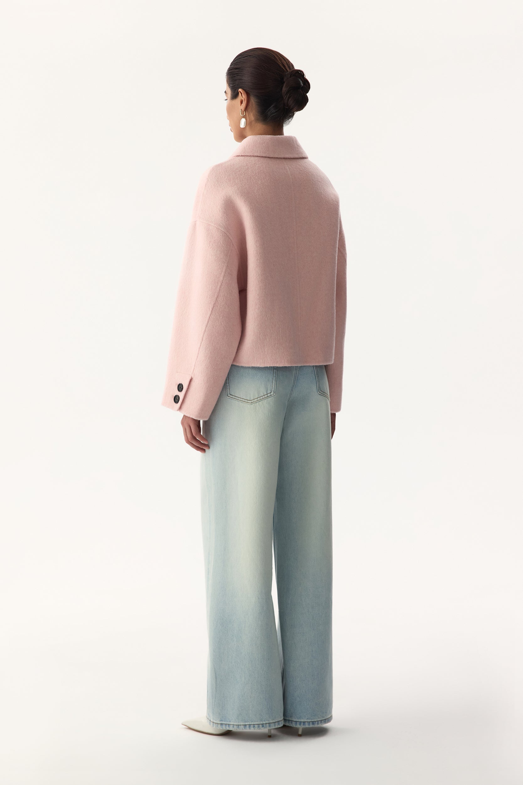 Cropped wool coat PINXIT