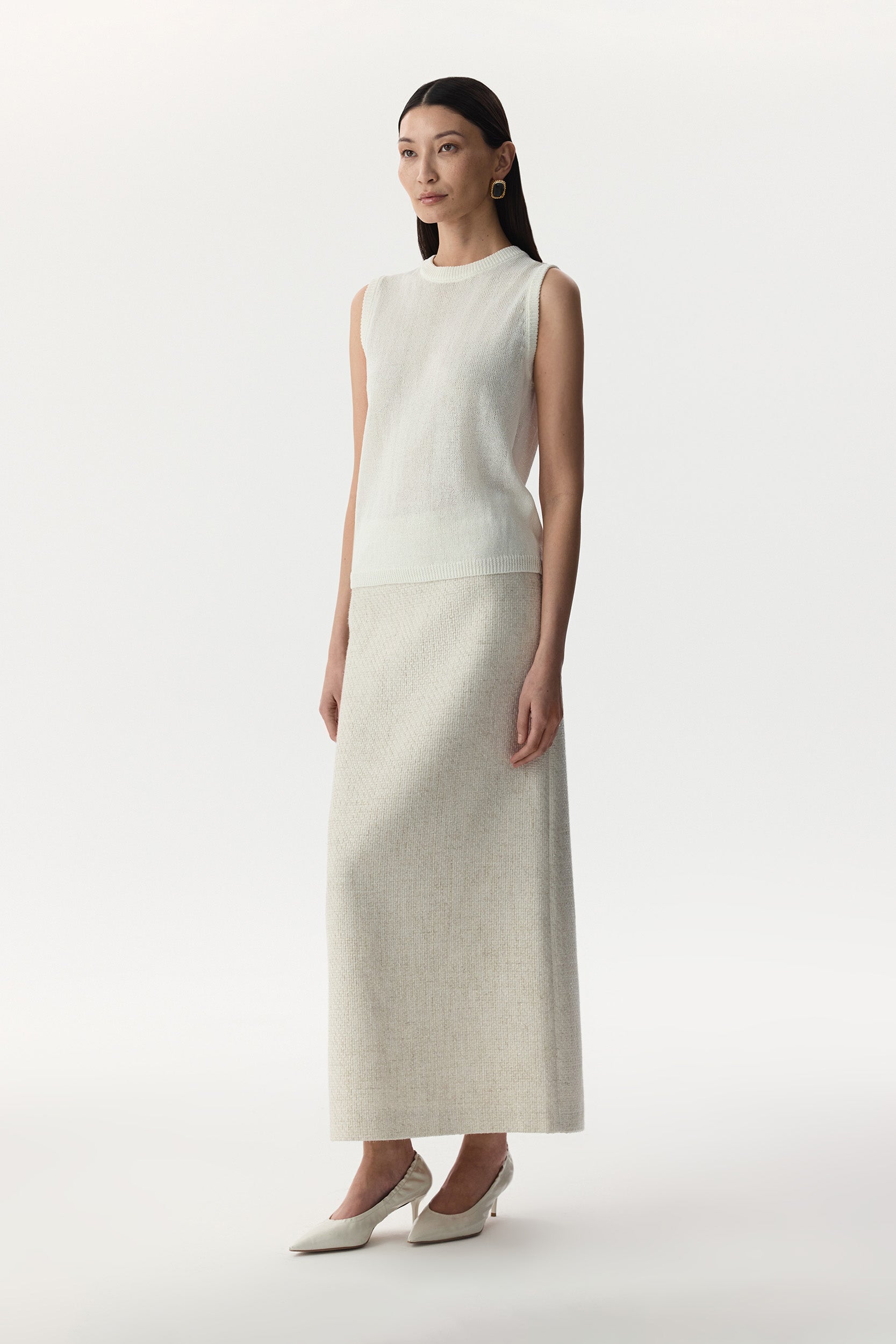 Top in cotton and cellulose PINXIT