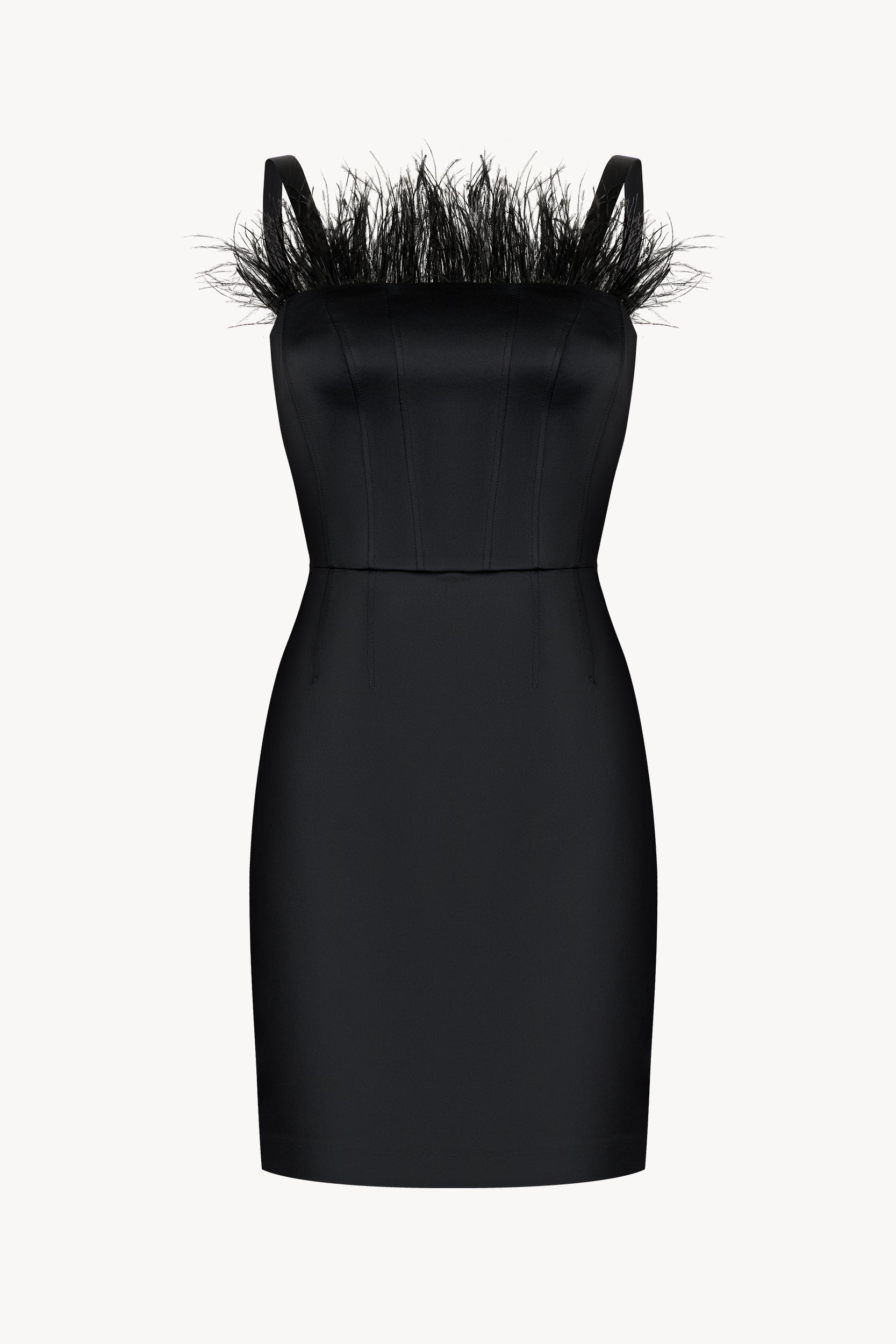 Detachable strap dress PINXIT