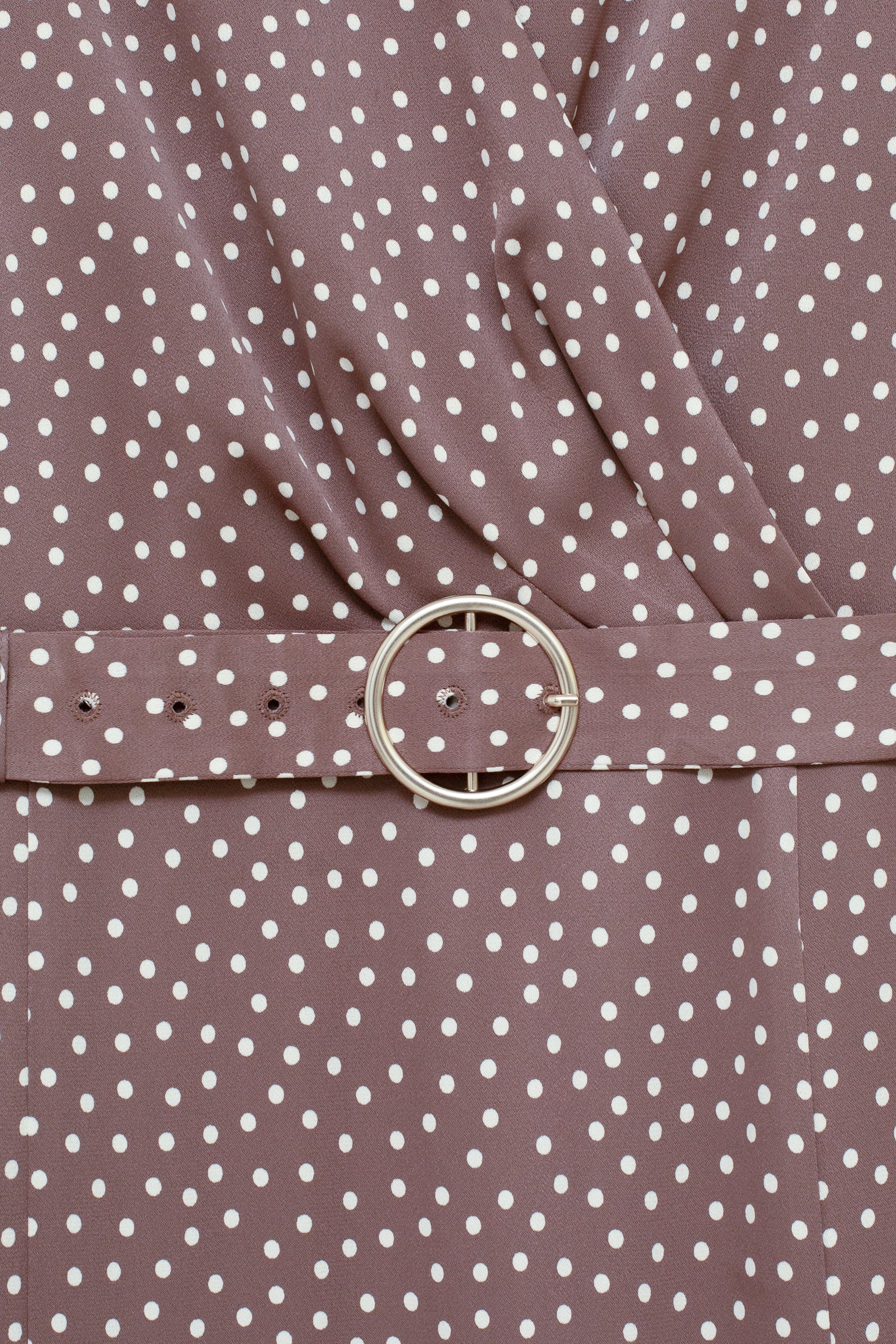 Satin wrap shirt-dress PINXIT