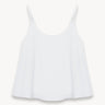 Loose-fit top with straps White PINXIT EU 36