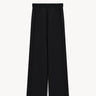 Lace up detail straight-leg trousers Black PINXIT EU 38