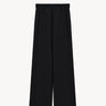 Lace up detail straight-leg trousers Black PINXIT EU 38