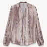 Lightweight crêpe blouse PINXIT