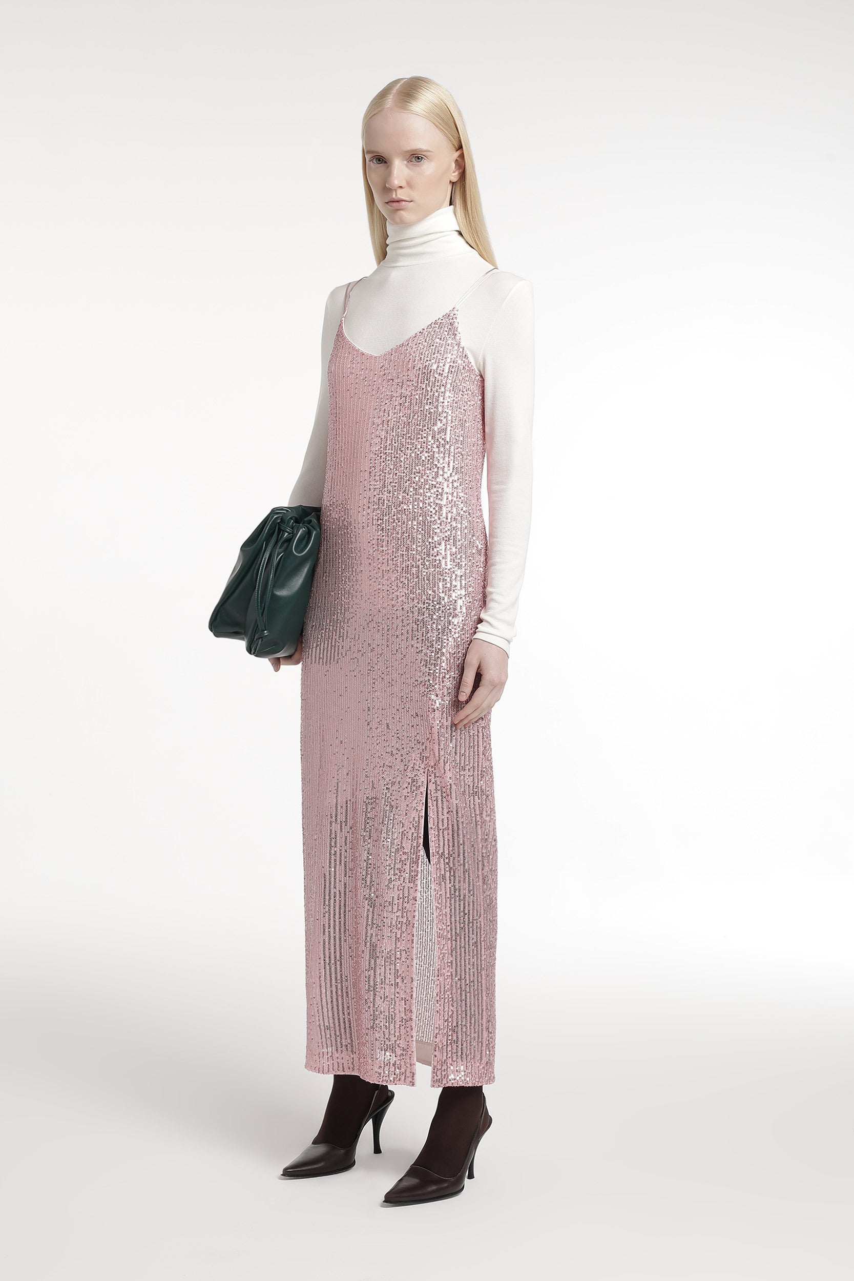 pink sequin maxi dress Sequin maxi dress | Turquoise | Milk | Pink | Womenswear