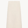 Tweed with lurex maxi skirt Ecru PINXIT EU 36