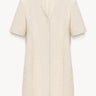 Tweed with lurex dress Ecru PINXIT EU 36