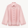 Tencel sheer shirt Dusty pink PINXIT EU 36