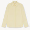 Knit shirt with a pocket Light yellow PINXIT EU 36