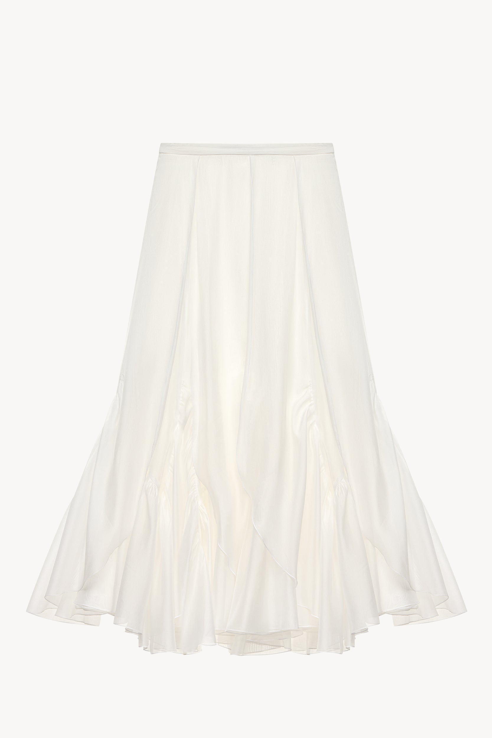 Organza full skirt White PINXIT EU 36