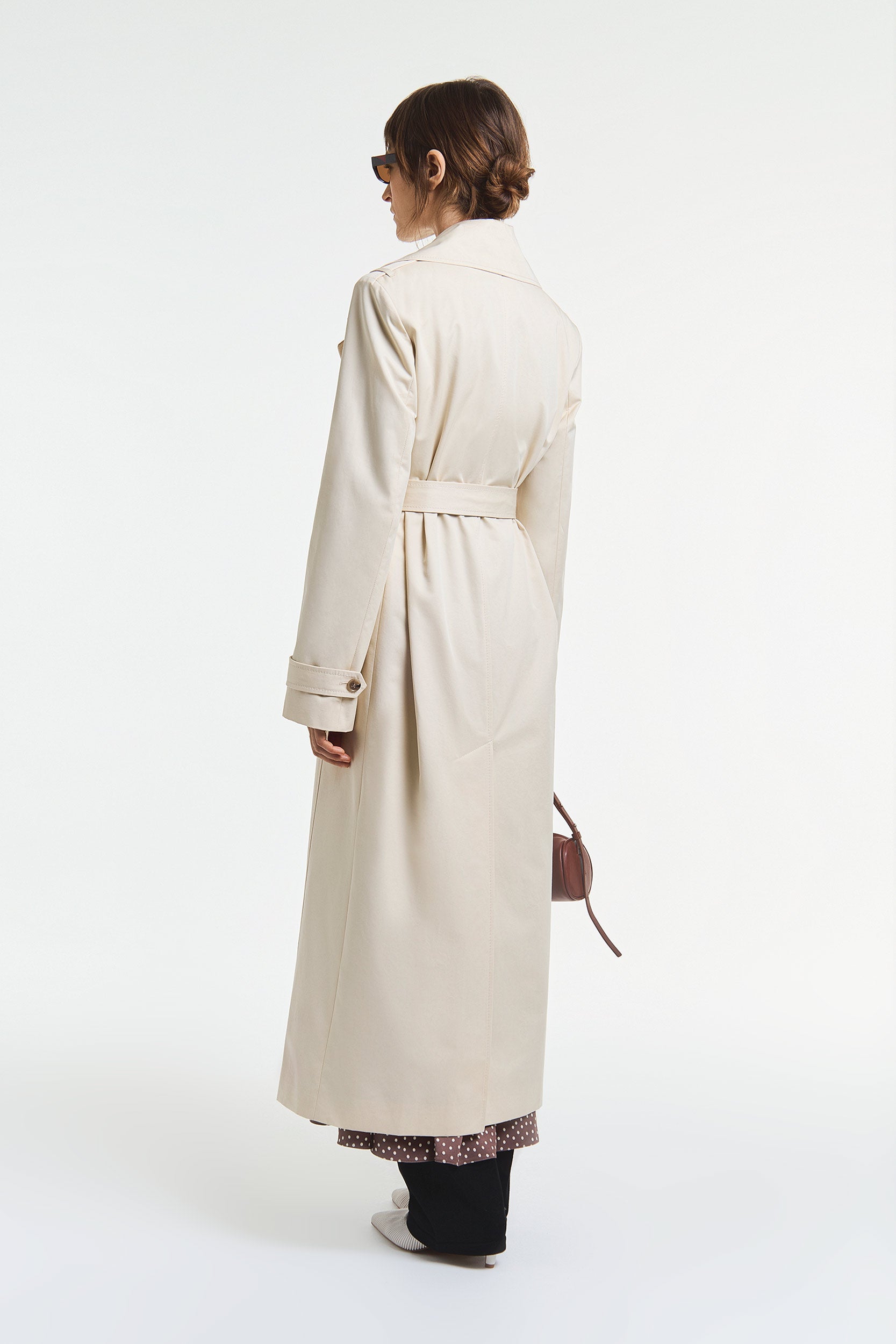 Cotton long trench PINXIT
